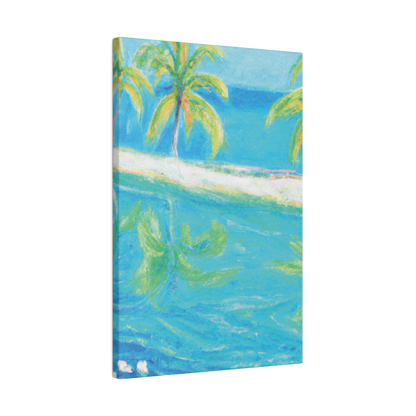 9213P - Bahamas Ocean Painting Print | Bahamas | Ocean | Beach | Poster | Home Decor | Wall Art | Canvas