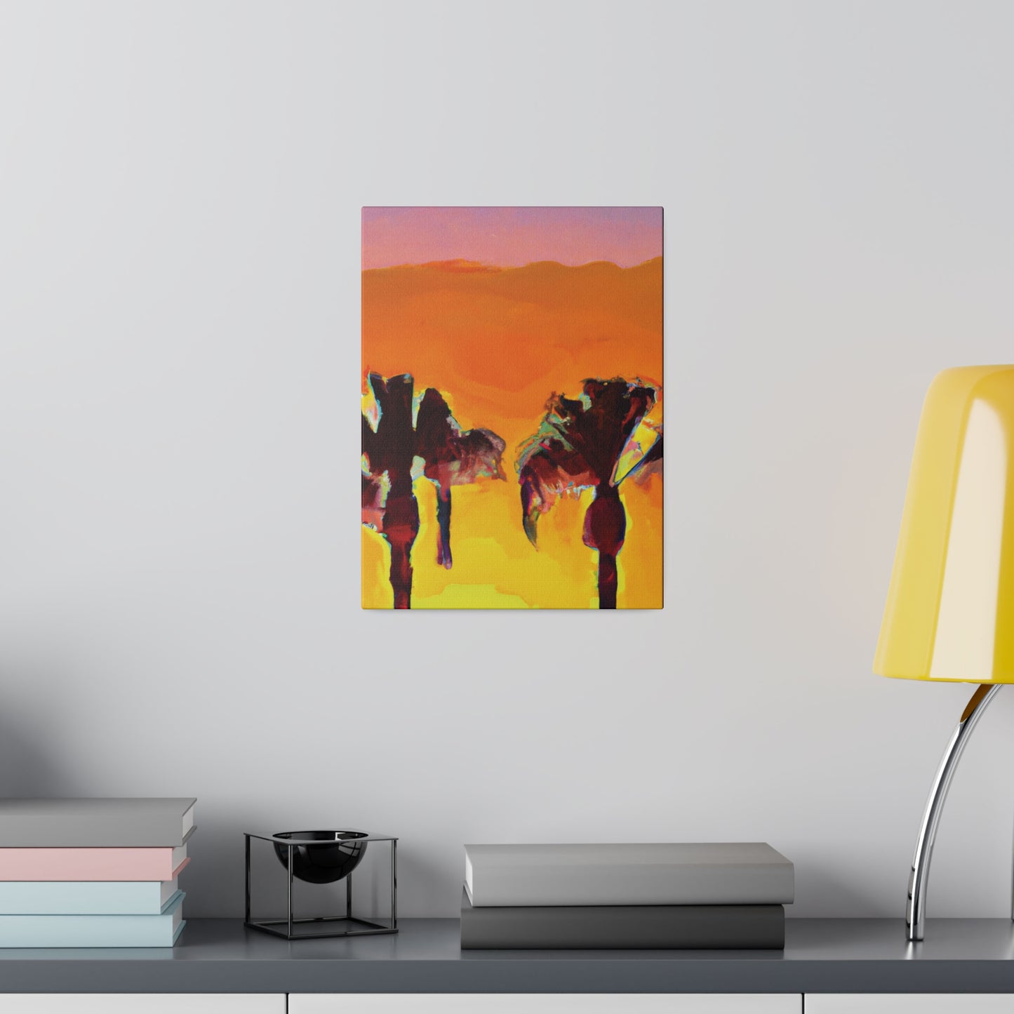 9347V - Miami Beach Sunset Painting Print | Miami | Beach | Sunset | Poster | Home Decor | Wall Art | Canvas