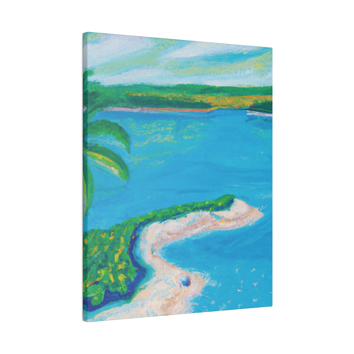 4895I - Bahamas Ocean Painting Print | Bahamas | Ocean | Beach | Poster | Home Decor | Wall Art | Canvas