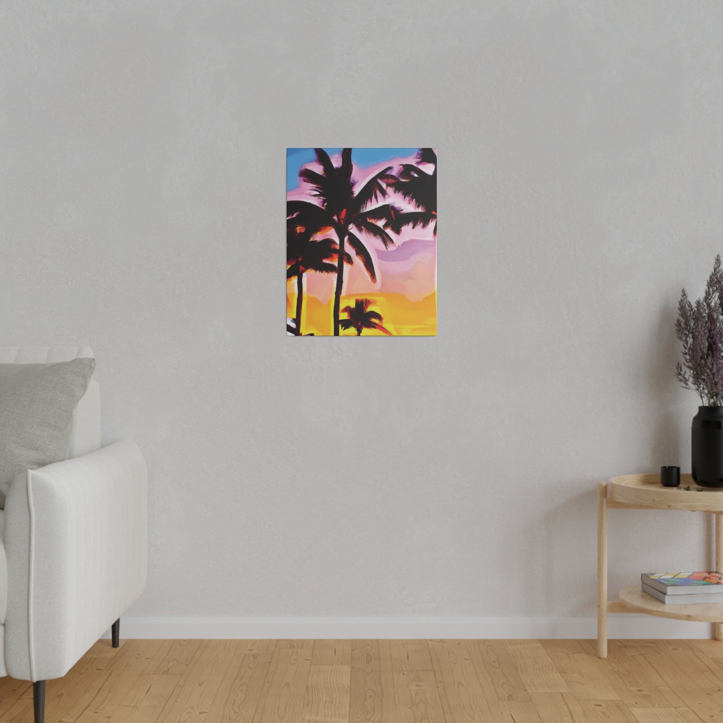 742X - Miami Beach Sunset Painting Print | Miami | Beach | Sunset | Poster | Home Decor | Wall Art | Canvas