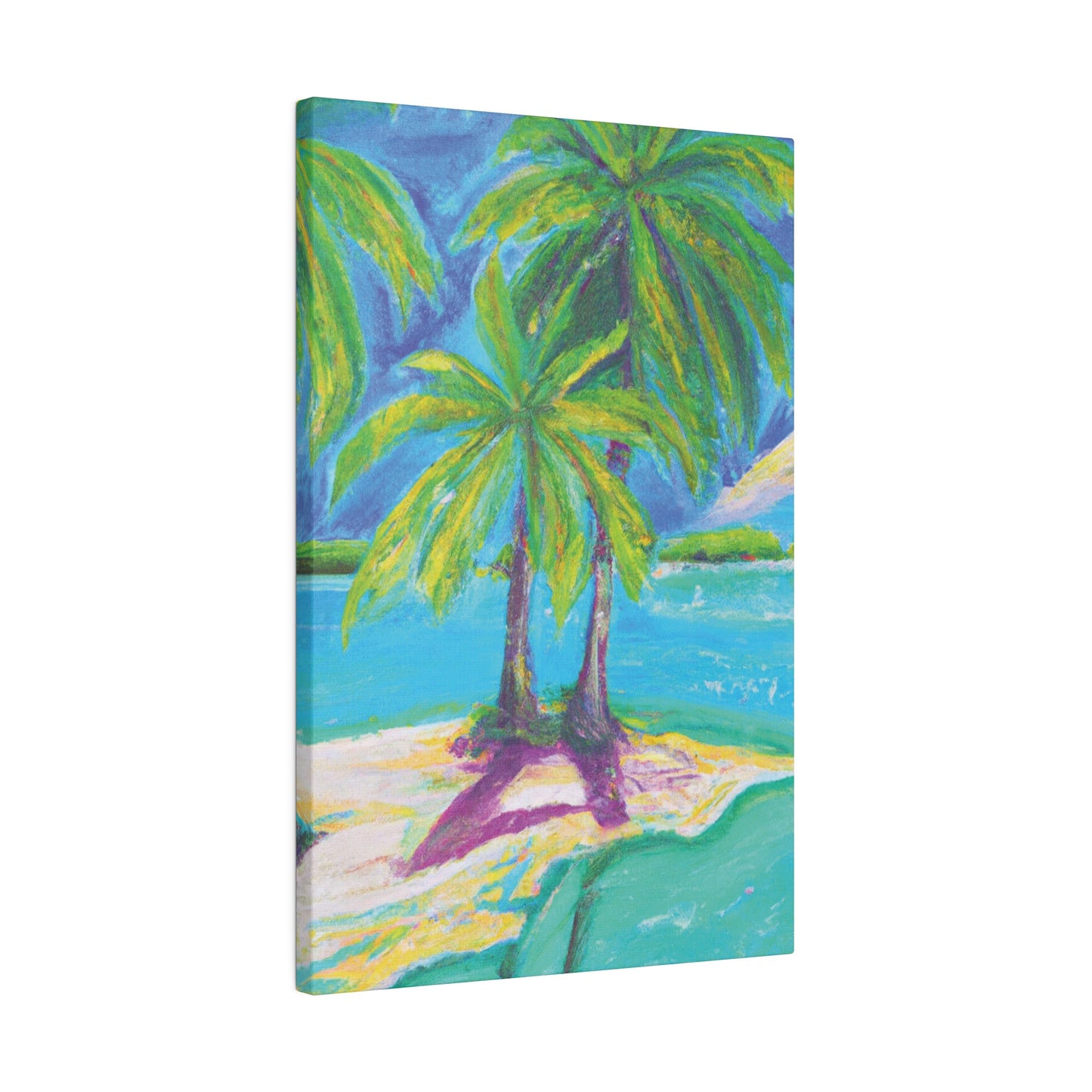 6632P - Bahamas Ocean Painting Print | Bahamas | Ocean | Beach | Poster | Home Decor | Wall Art | Canvas