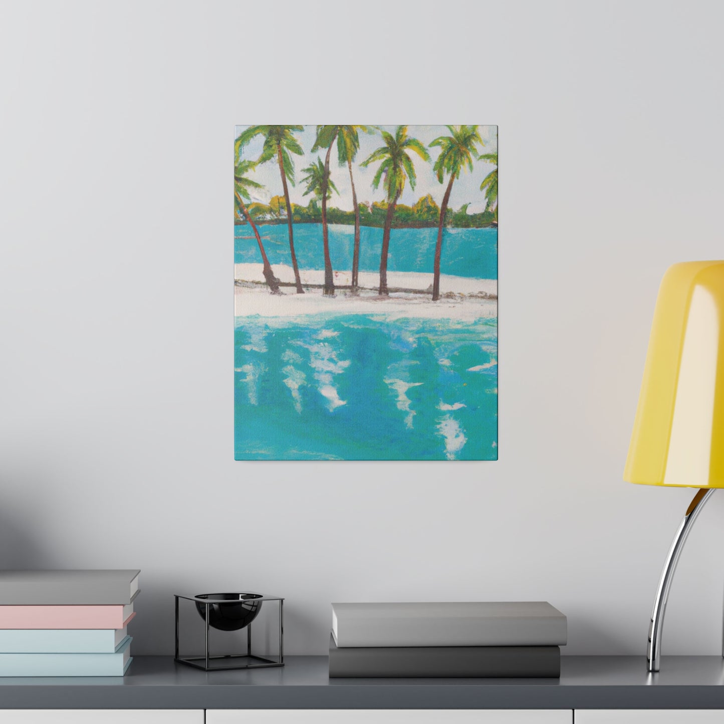 8045G - Bahamas Ocean Painting Print | Bahamas | Ocean | Beach | Poster | Home Decor | Wall Art | Canvas