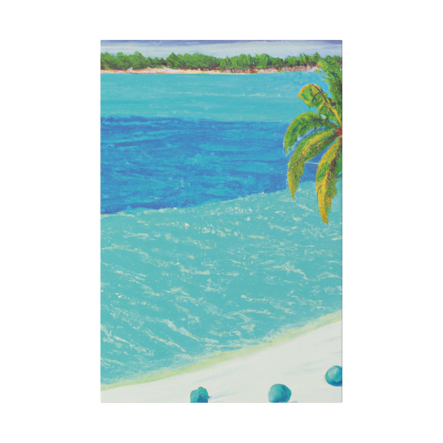 7221H - Bahamas Ocean Painting Print | Bahamas | Ocean | Beach | Poster | Home Decor | Wall Art | Canvas