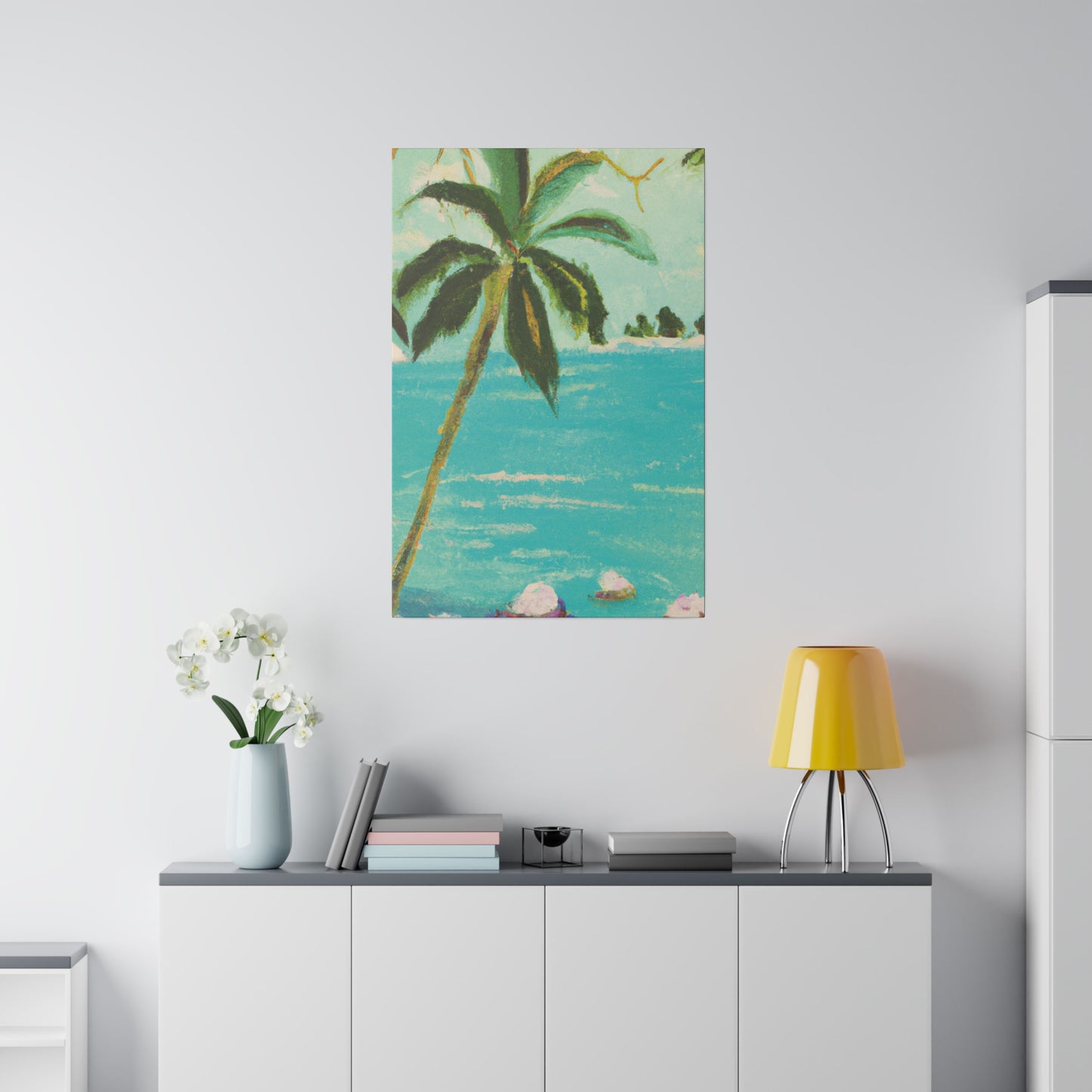 8809K - Bahamas Ocean Painting Print | Bahamas | Ocean | Beach | Poster | Home Decor | Wall Art | Canvas