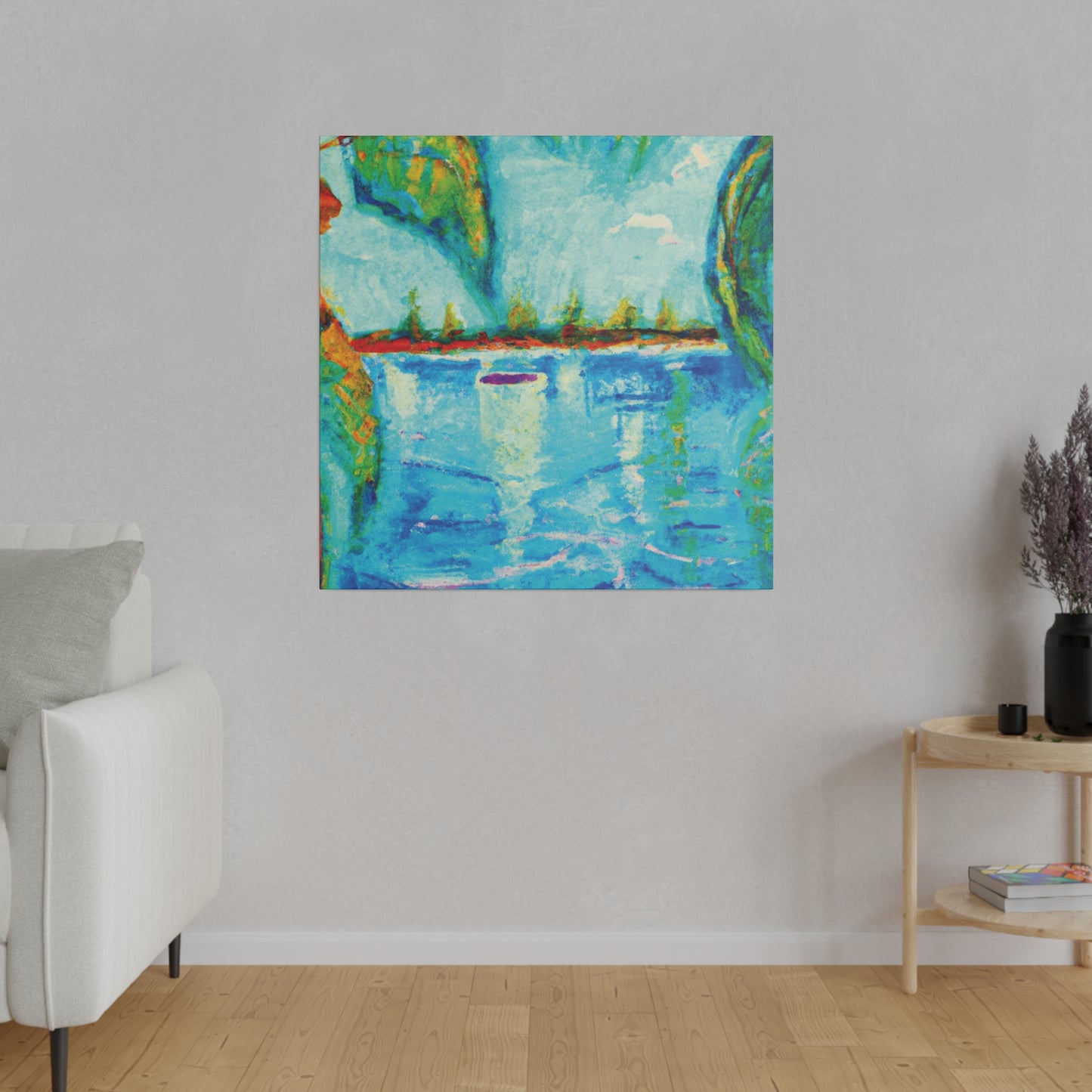 2064E - Bahamas Ocean Painting Print | Bahamas | Ocean | Beach | Poster | Home Decor | Wall Art | Canvas