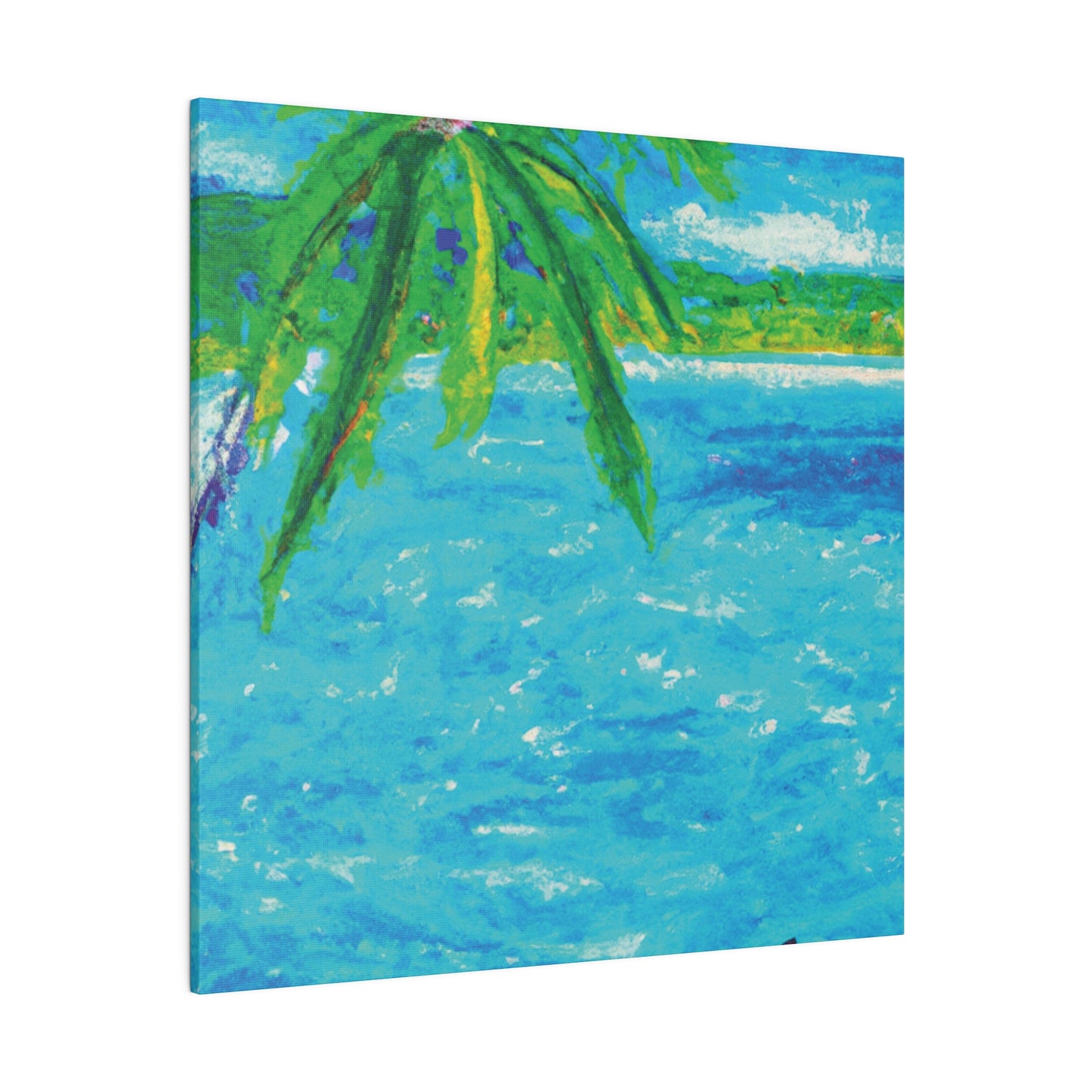 7355H - Bahamas Ocean Painting Print | Bahamas | Ocean | Beach | Poster | Home Decor | Wall Art | Canvas