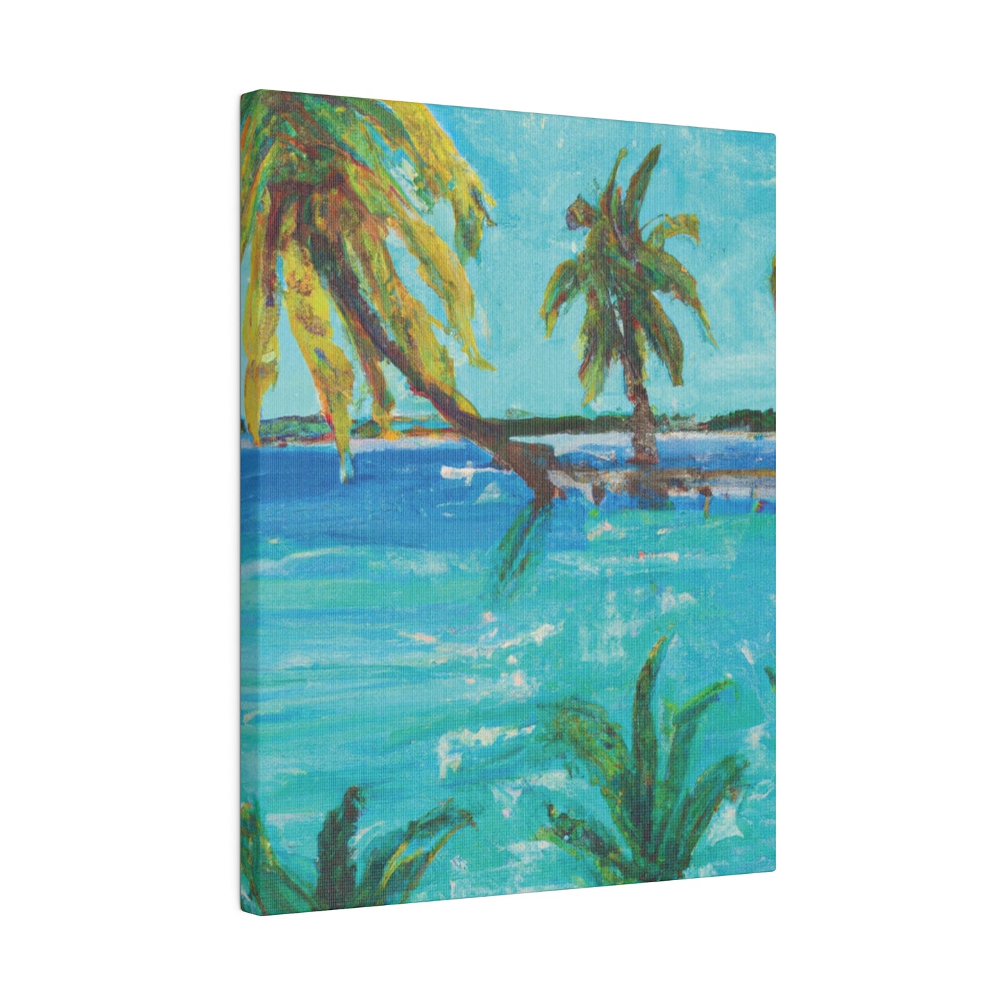 3256T - Bahamas Ocean Painting Print | Bahamas | Ocean | Beach | Poster | Home Decor | Wall Art | Canvas