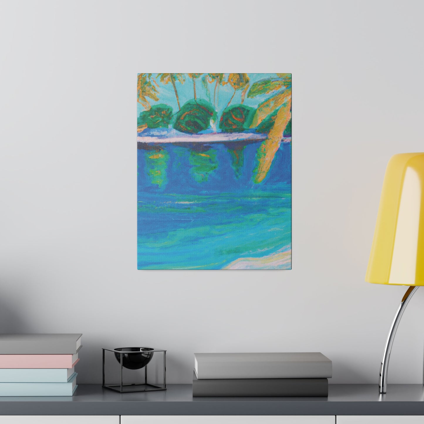 8975V - Bahamas Ocean Painting Print | Bahamas | Ocean | Beach | Poster | Home Decor | Wall Art | Canvas