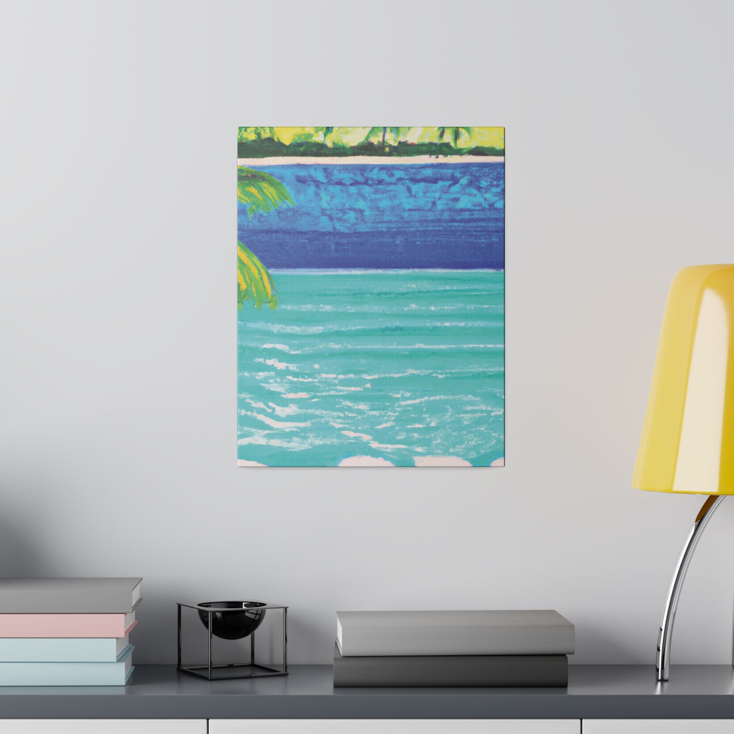 4234Z - Bahamas Ocean Painting Print | Bahamas | Ocean | Beach | Poster | Home Decor | Wall Art | Canvas