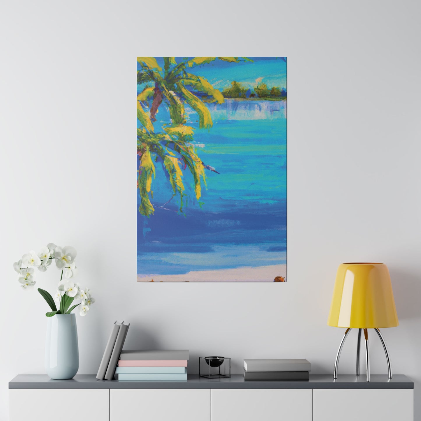 117I - Bahamas Ocean Painting Print | Bahamas | Ocean | Beach | Poster | Home Decor | Wall Art | Canvas