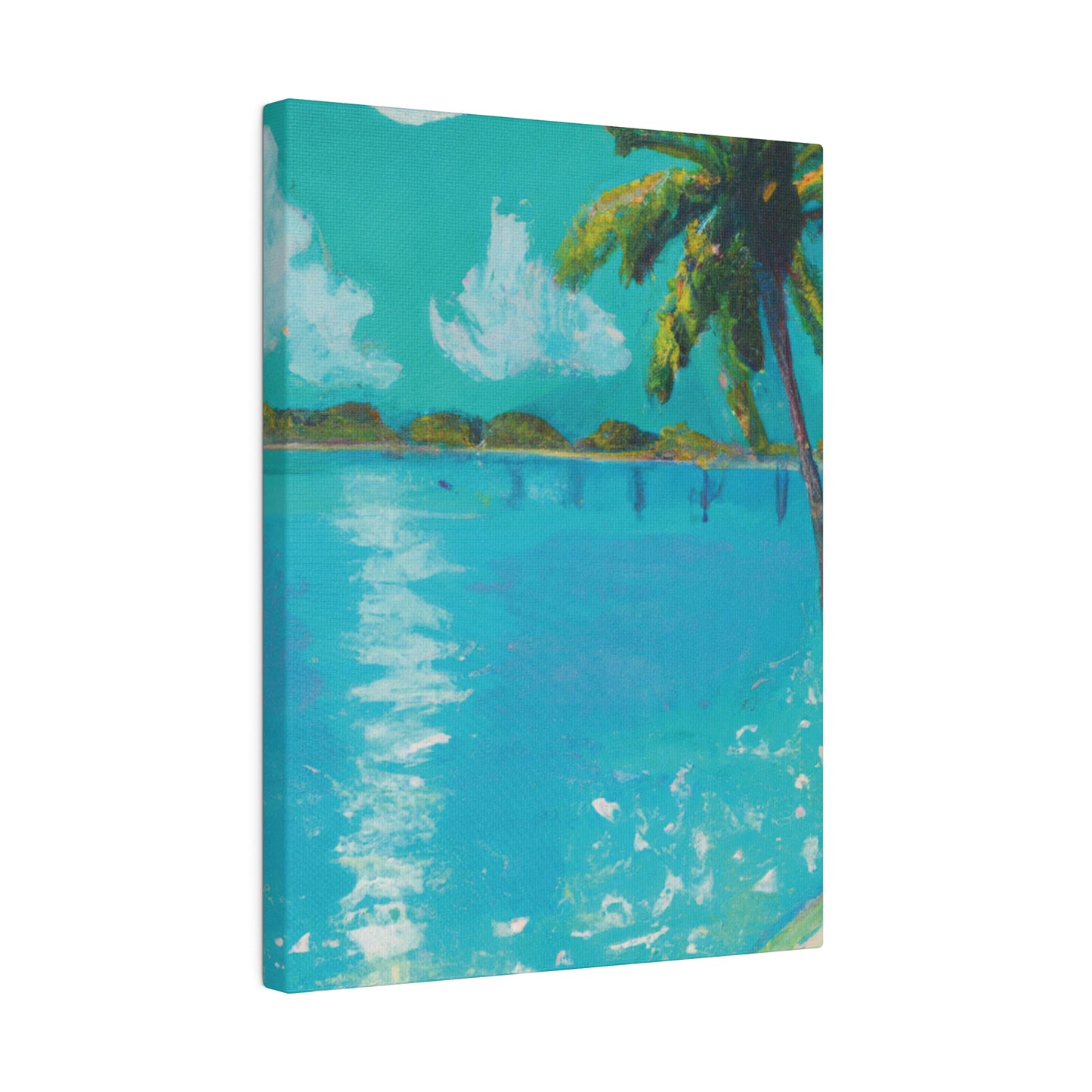 2483G - Bahamas Ocean Painting Print | Bahamas | Ocean | Beach | Poster | Home Decor | Wall Art | Canvas