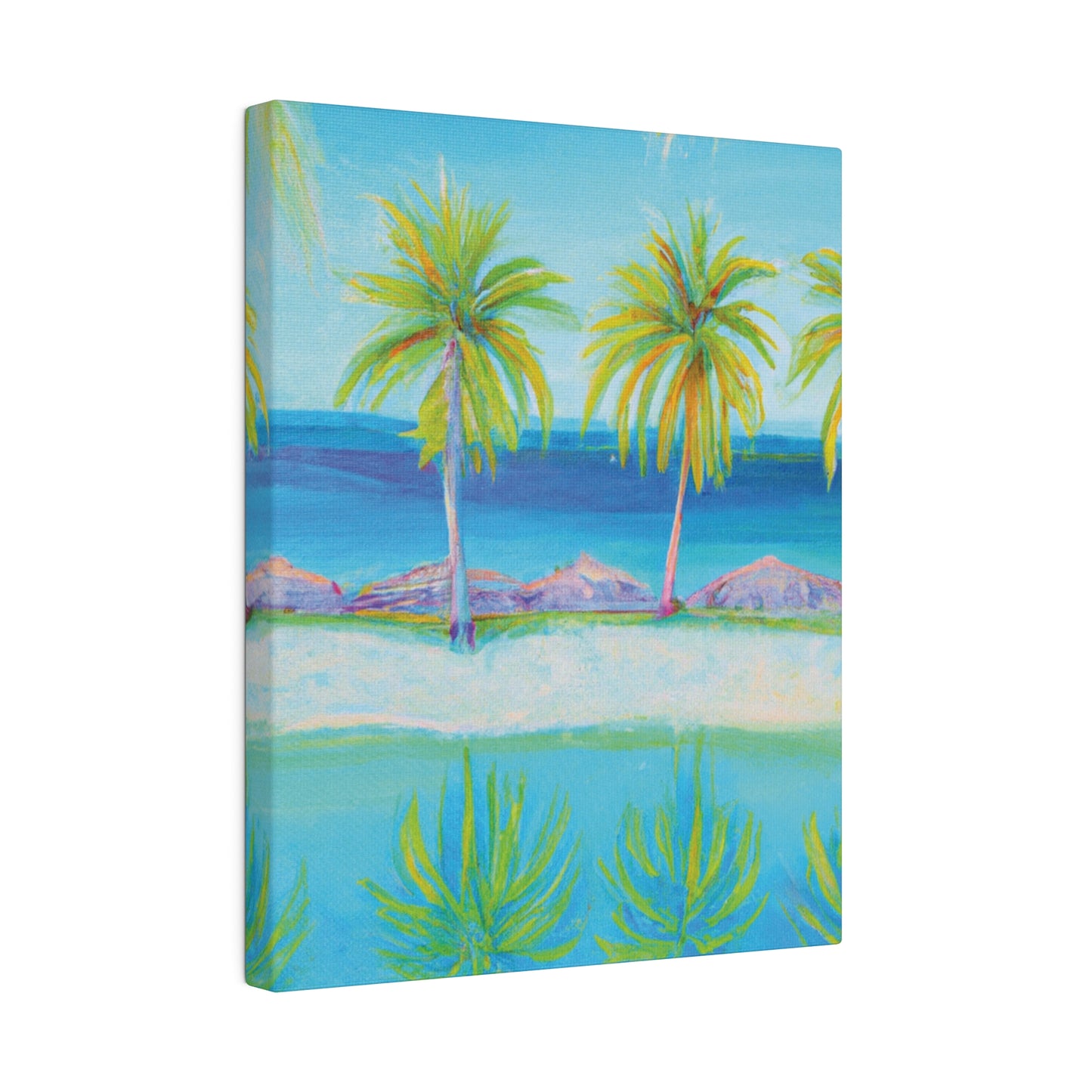 7646F - Bahamas Ocean Painting Print | Bahamas | Ocean | Beach | Poster | Home Decor | Wall Art | Canvas