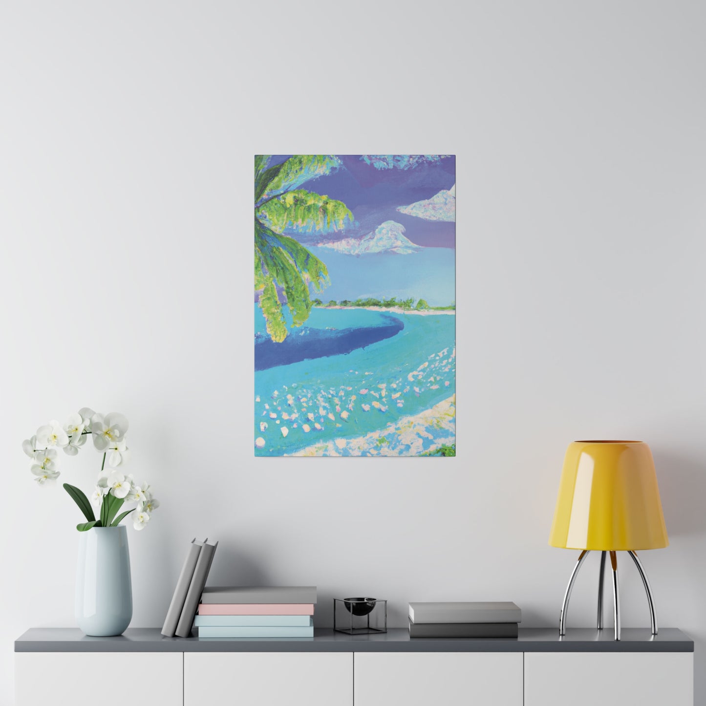 9792F - Bahamas Ocean Painting Print | Bahamas | Ocean | Beach | Poster | Home Decor | Wall Art | Canvas