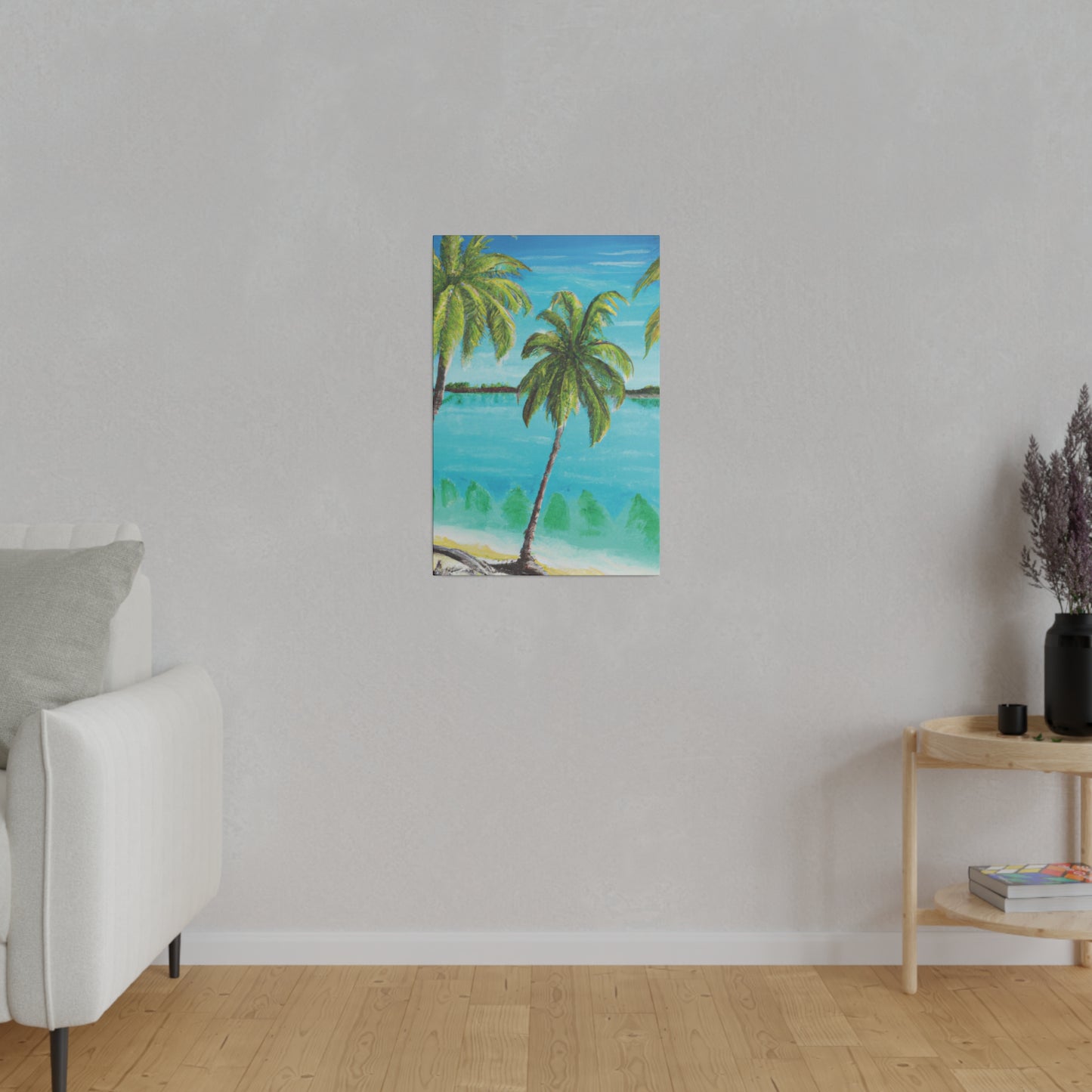 6598N - Bahamas Ocean Painting Print | Bahamas | Ocean | Beach | Poster | Home Decor | Wall Art | Canvas