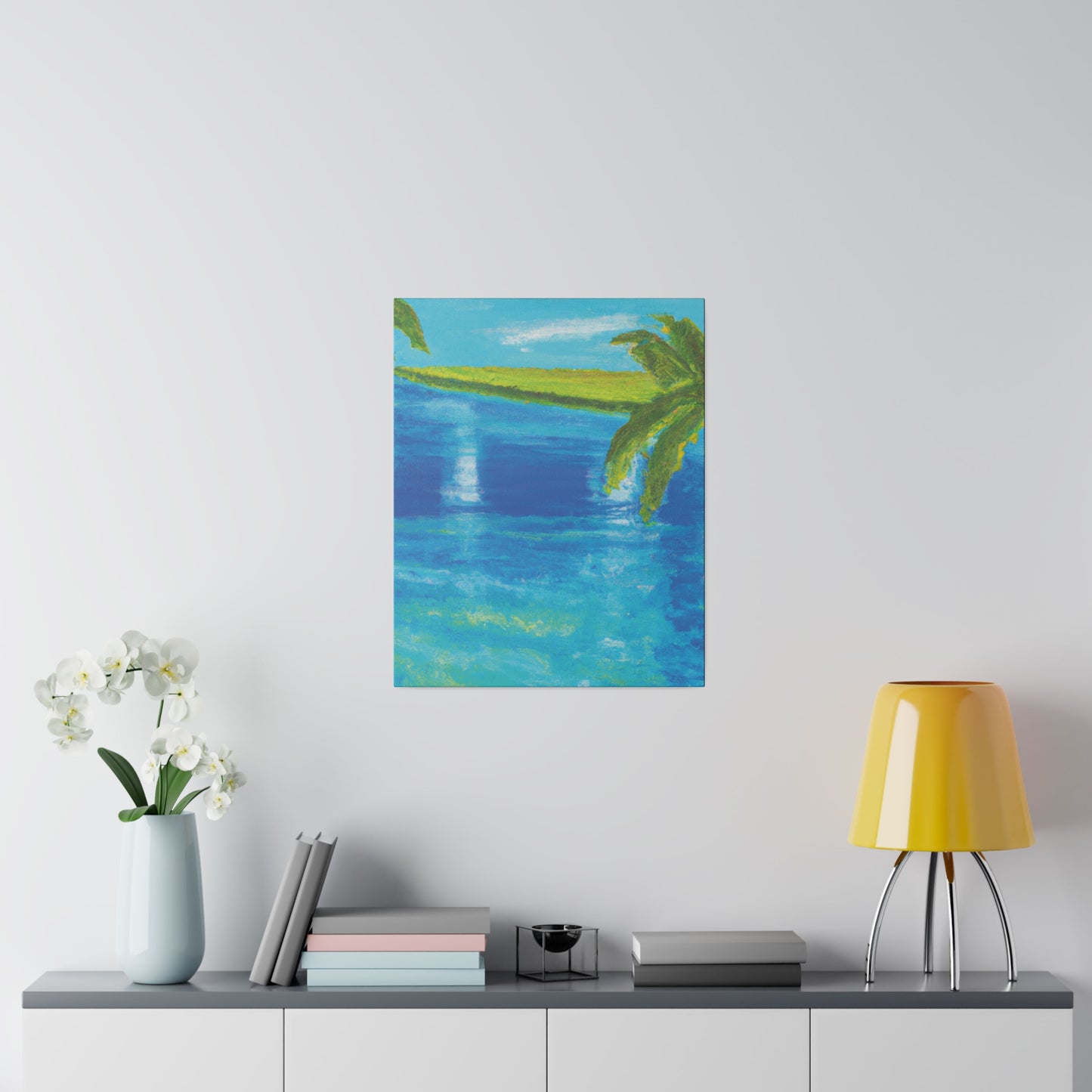 6359F - Bahamas Ocean Painting Print | Bahamas | Ocean | Beach | Poster | Home Decor | Wall Art | Canvas