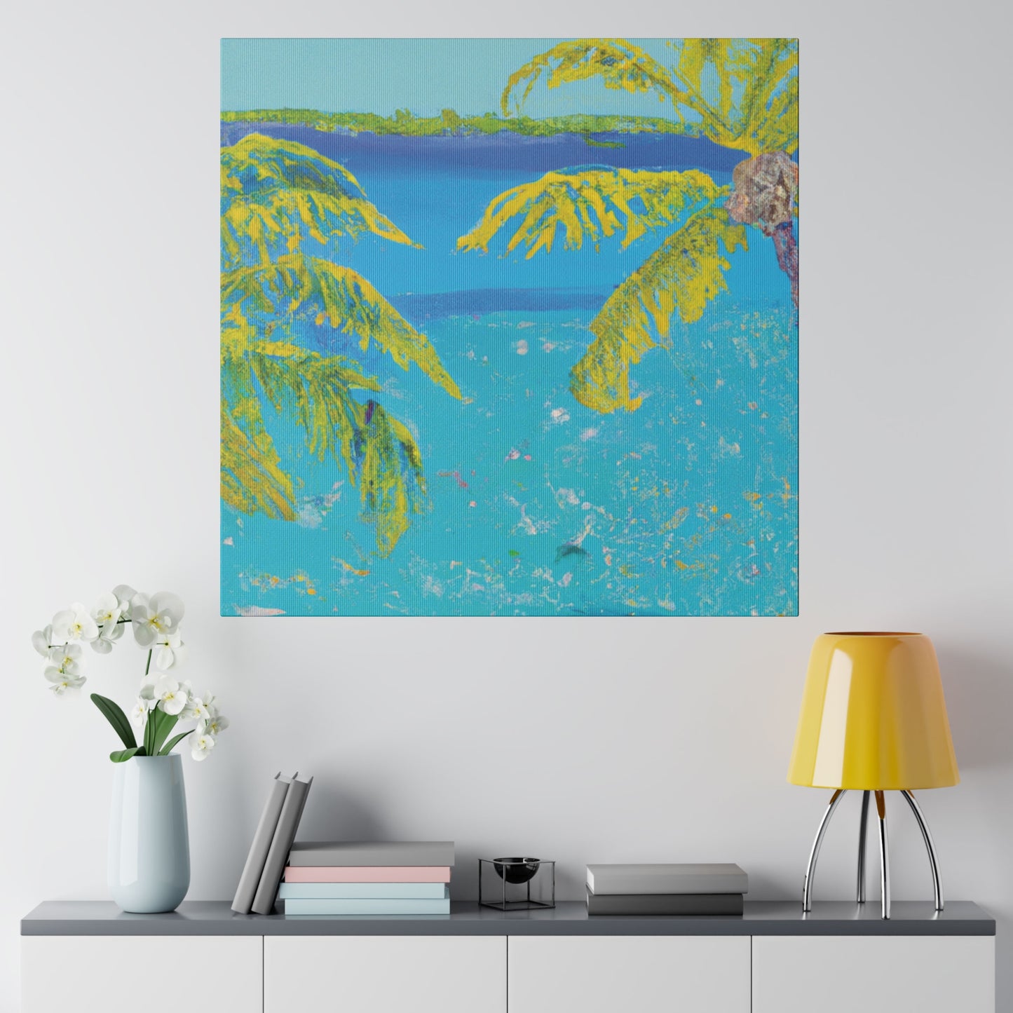 9282F - Bahamas Ocean Painting Print | Bahamas | Ocean | Beach | Poster | Home Decor | Wall Art | Canvas