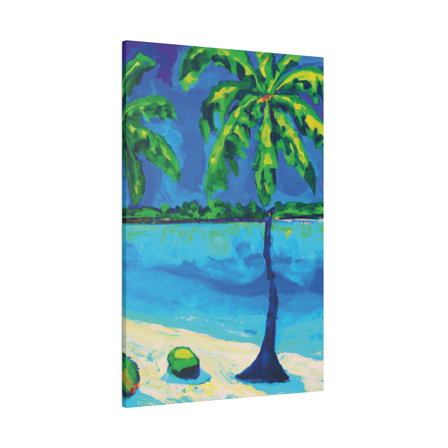 7381V - Bahamas Ocean Painting Print | Bahamas | Ocean | Beach | Poster | Home Decor | Wall Art | Canvas