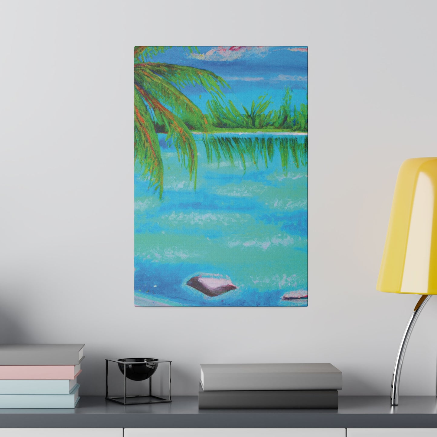 5279Q - Bahamas Ocean Painting Print | Bahamas | Ocean | Beach | Poster | Home Decor | Wall Art | Canvas