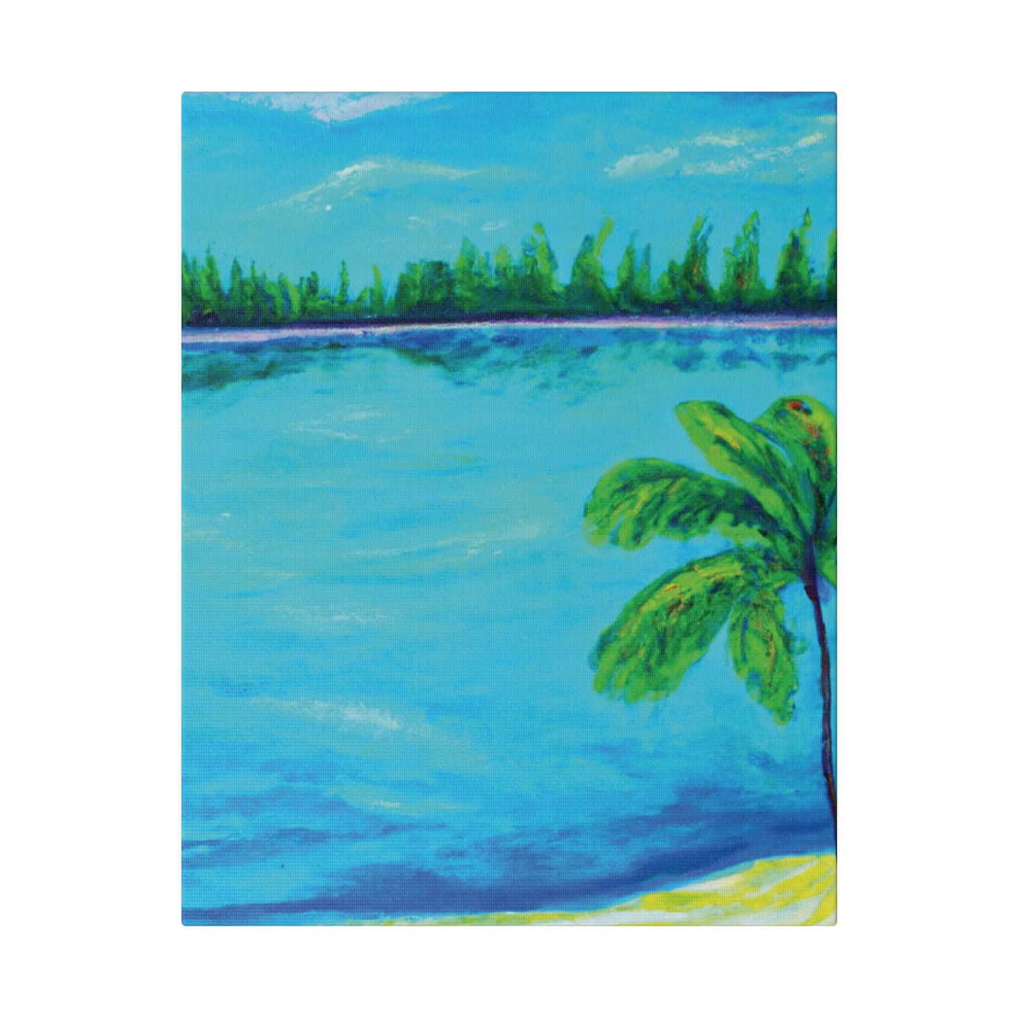 7122L - Bahamas Ocean Painting Print | Bahamas | Ocean | Beach | Poster | Home Decor | Wall Art | Canvas