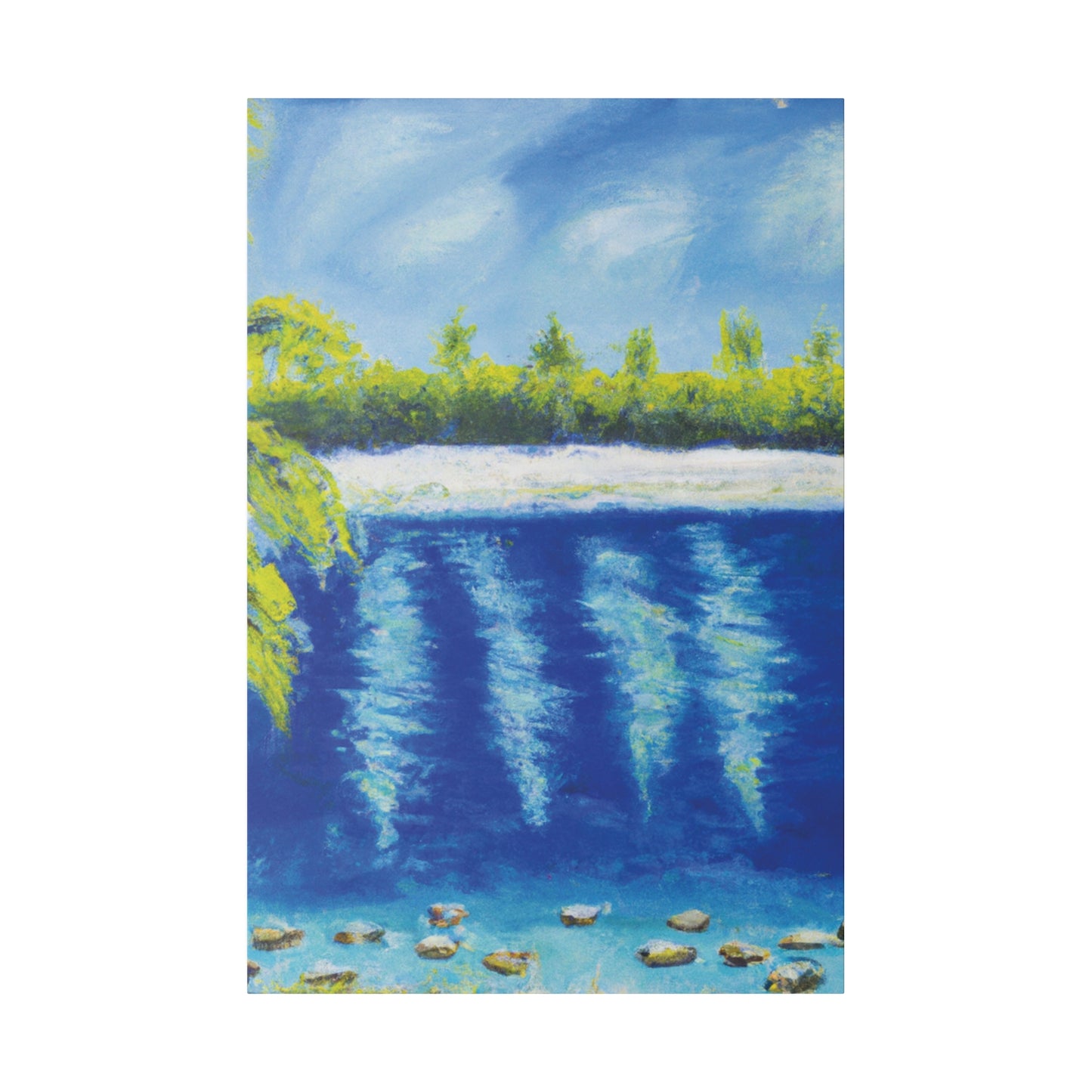 8106X - Bahamas Ocean Painting Print | Bahamas | Ocean | Beach | Poster | Home Decor | Wall Art | Canvas