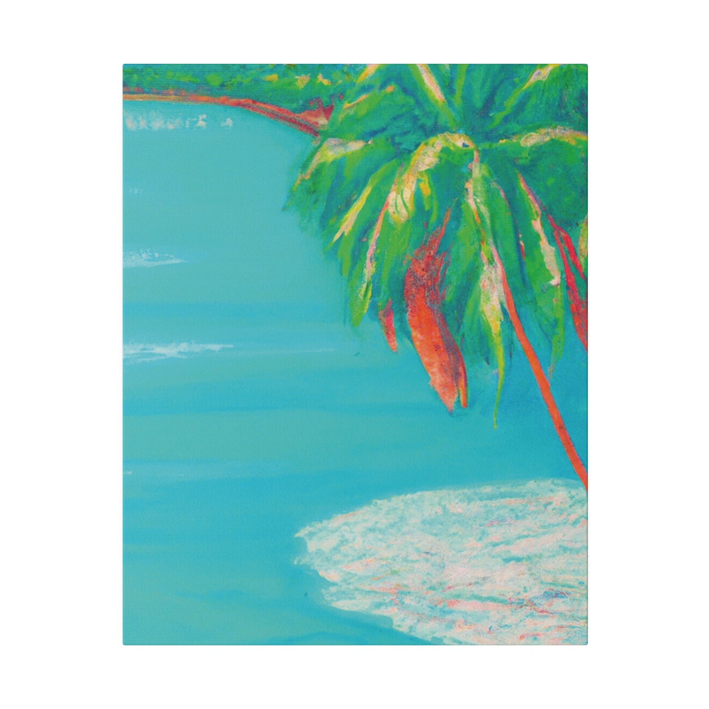 6263D - Bahamas Ocean Painting Print | Bahamas | Ocean | Beach | Poster | Home Decor | Wall Art | Canvas