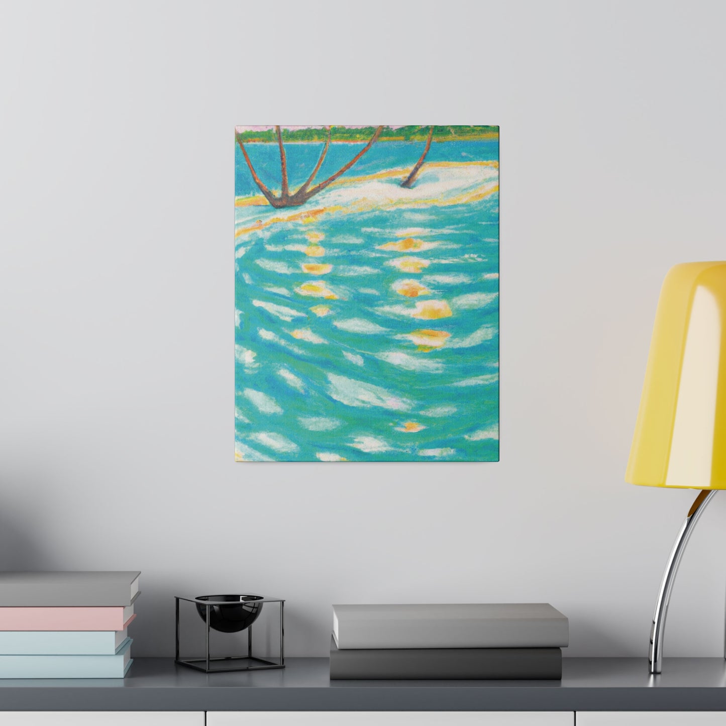 9029O - Bahamas Ocean Painting Print | Bahamas | Ocean | Beach | Poster | Home Decor | Wall Art | Canvas