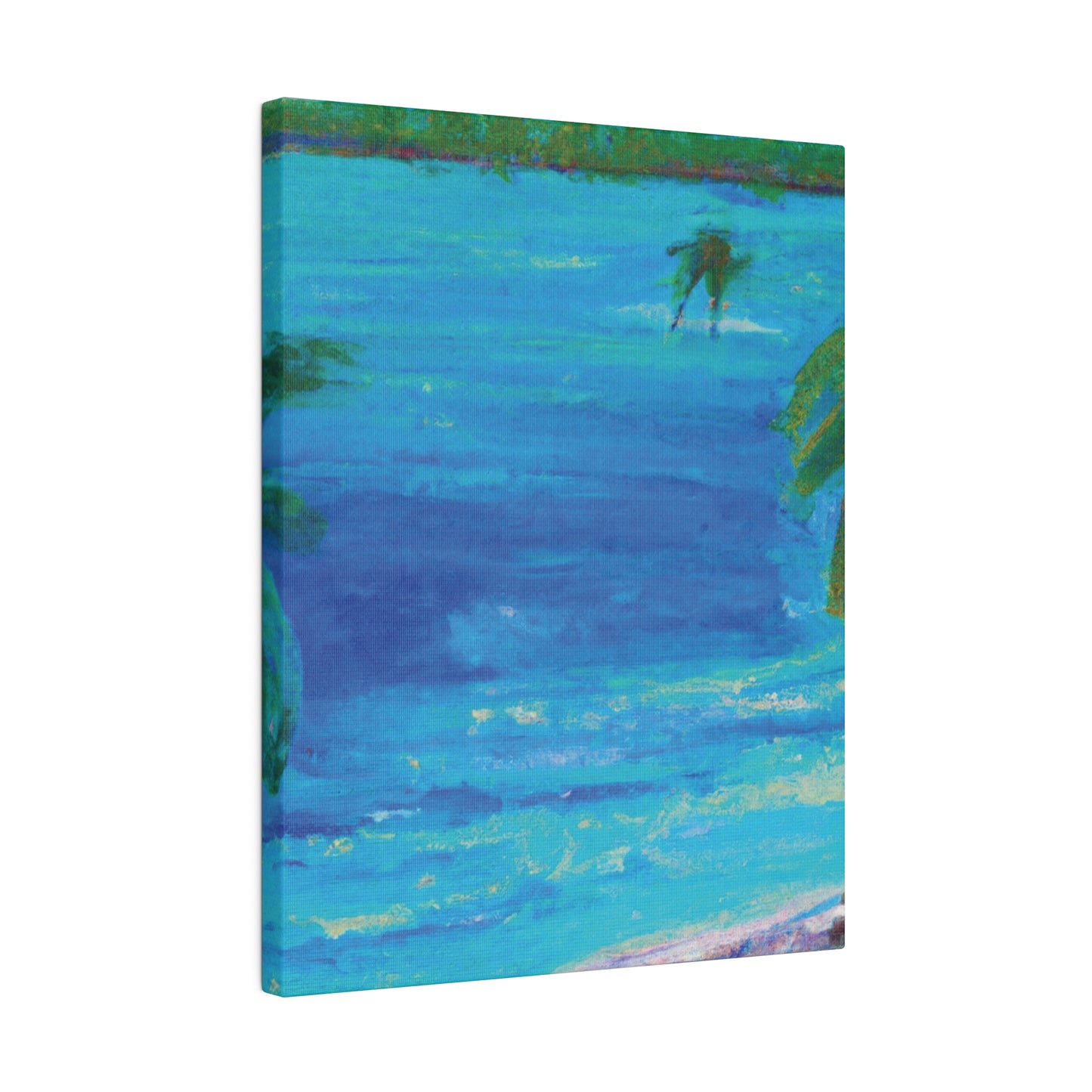 5105Q - Bahamas Ocean Painting Print | Bahamas | Ocean | Beach | Poster | Home Decor | Wall Art | Canvas