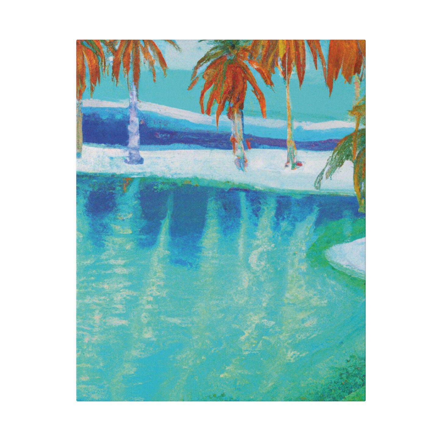 4240X - Bahamas Ocean Painting Print | Bahamas | Ocean | Beach | Poster | Home Decor | Wall Art | Canvas