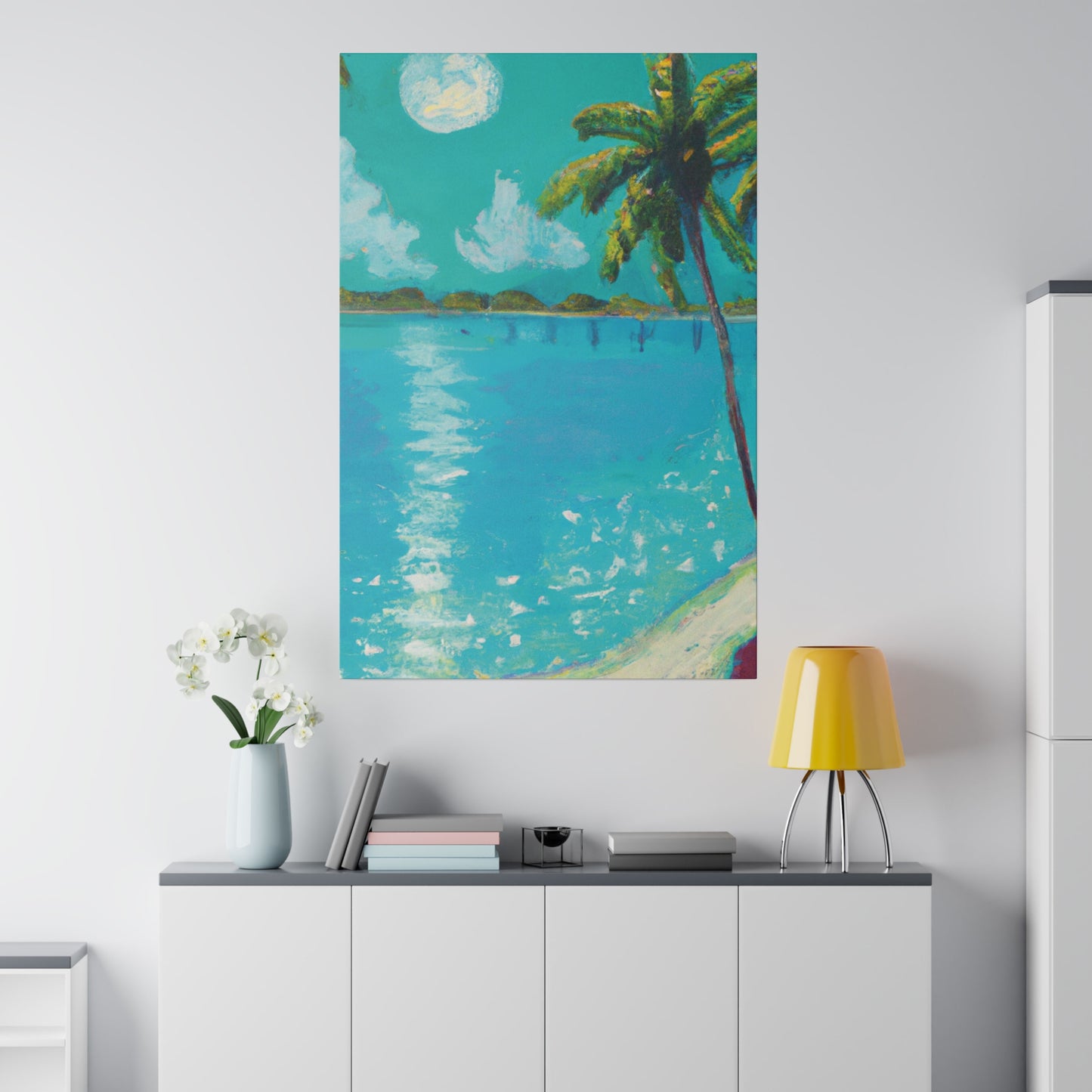 2483G - Bahamas Ocean Painting Print | Bahamas | Ocean | Beach | Poster | Home Decor | Wall Art | Canvas