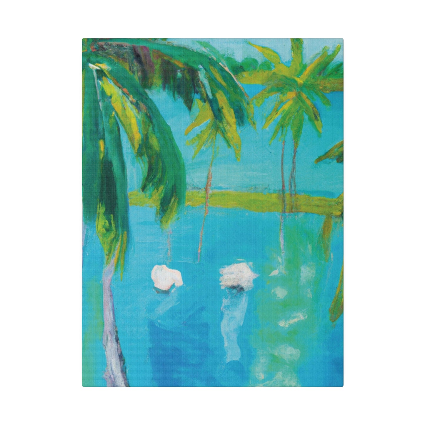 5643X - Bahamas Ocean Painting Print | Bahamas | Ocean | Beach | Poster | Home Decor | Wall Art | Canvas