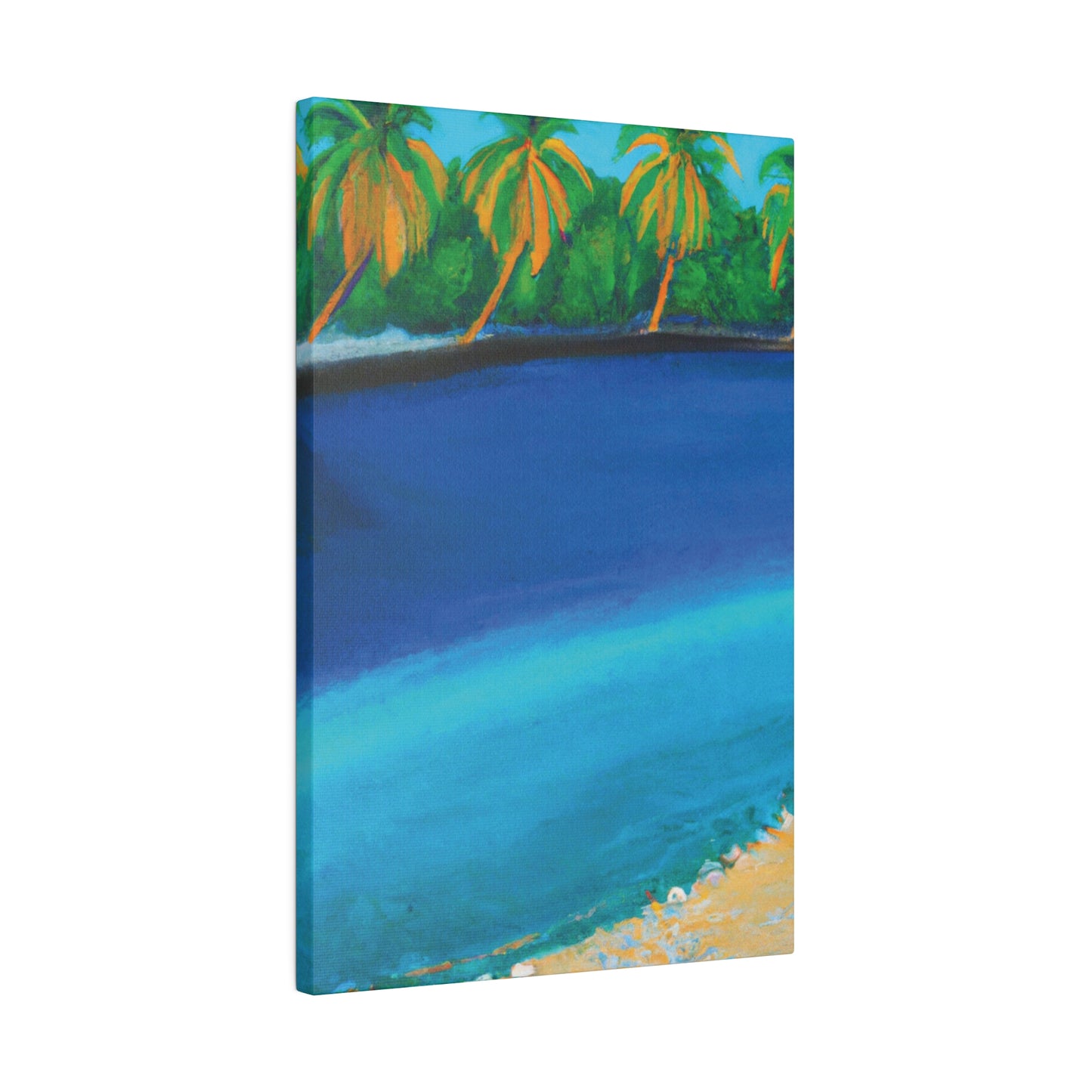 4195T - Bahamas Ocean Painting Print | Bahamas | Ocean | Beach | Poster | Home Decor | Wall Art | Canvas