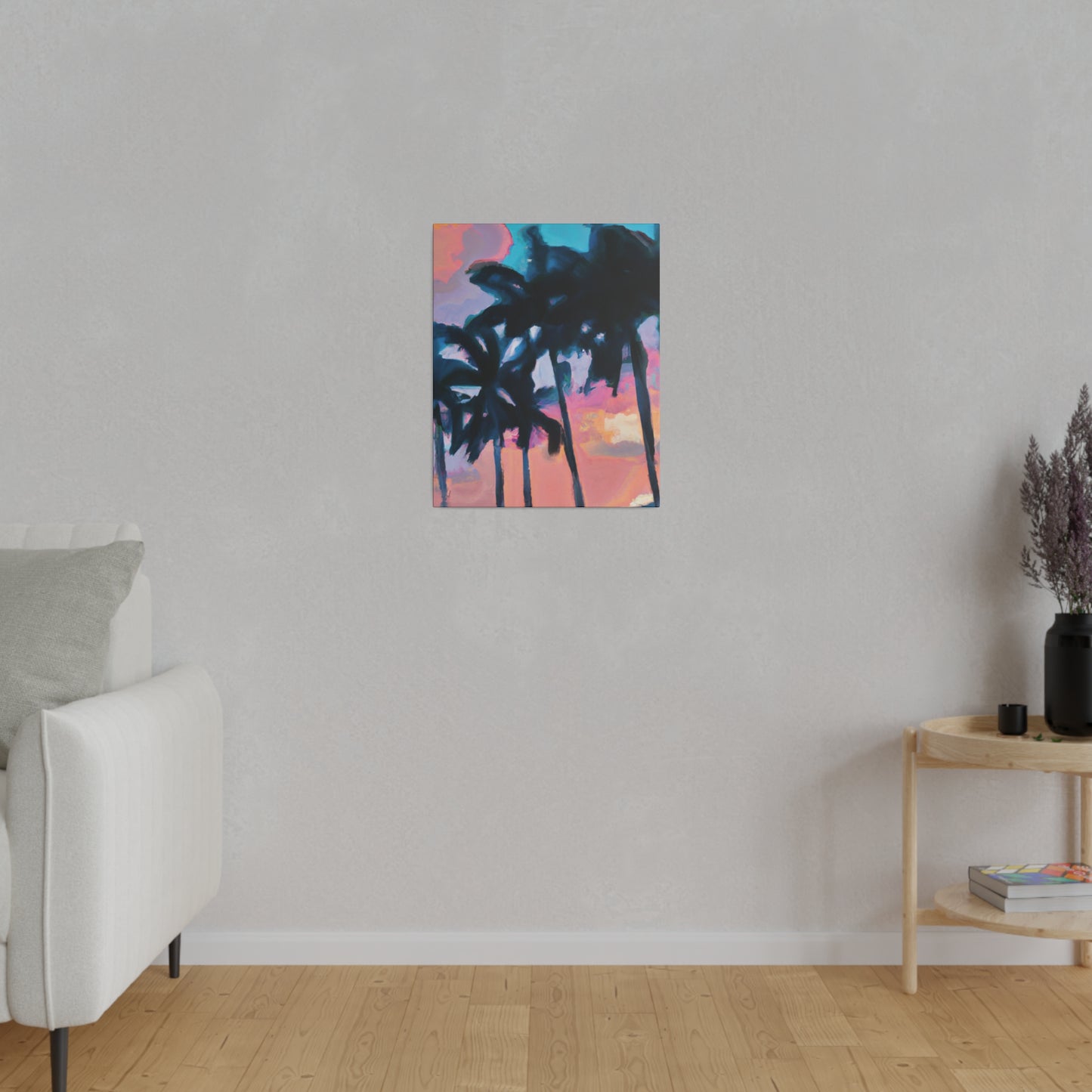 7234X - Miami Beach Sunset Painting Print | Miami | Beach | Sunset | Poster | Home Decor | Wall Art | Canvas