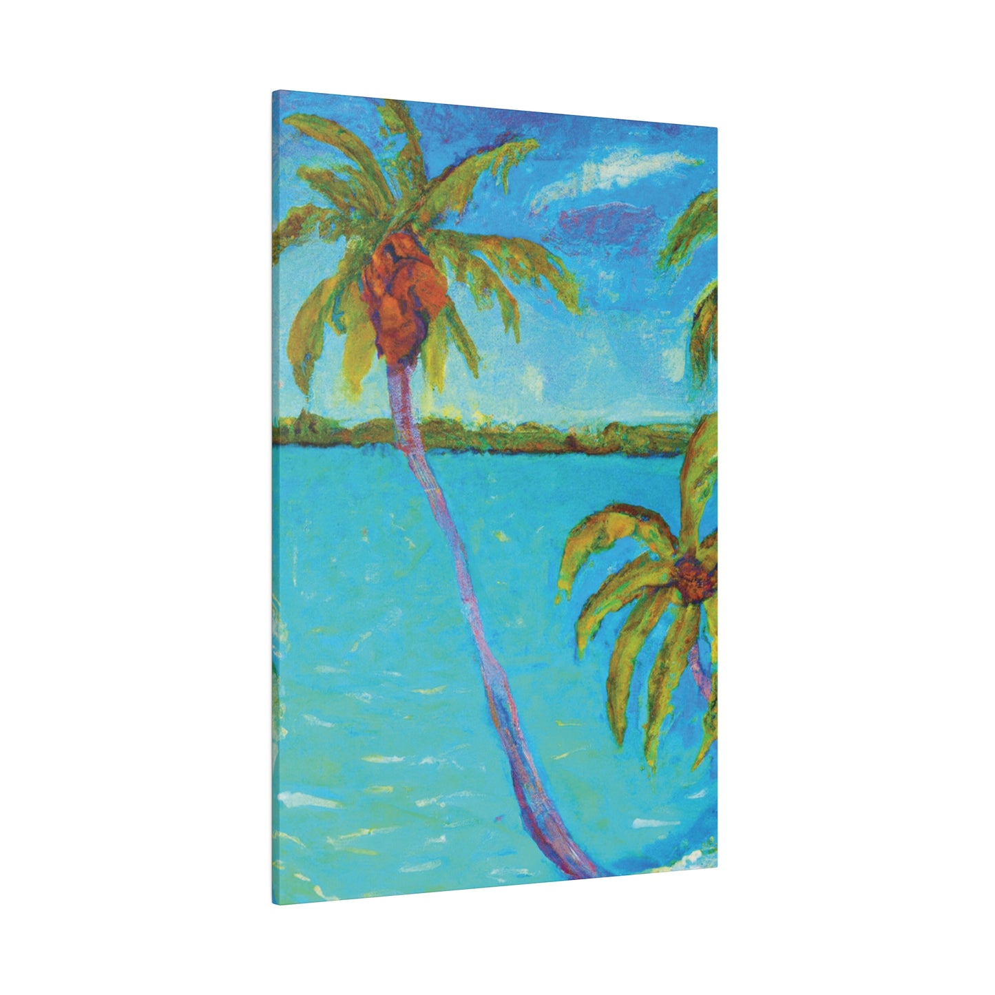 4676F - Bahamas Ocean Painting Print | Bahamas | Ocean | Beach | Poster | Home Decor | Wall Art | Canvas