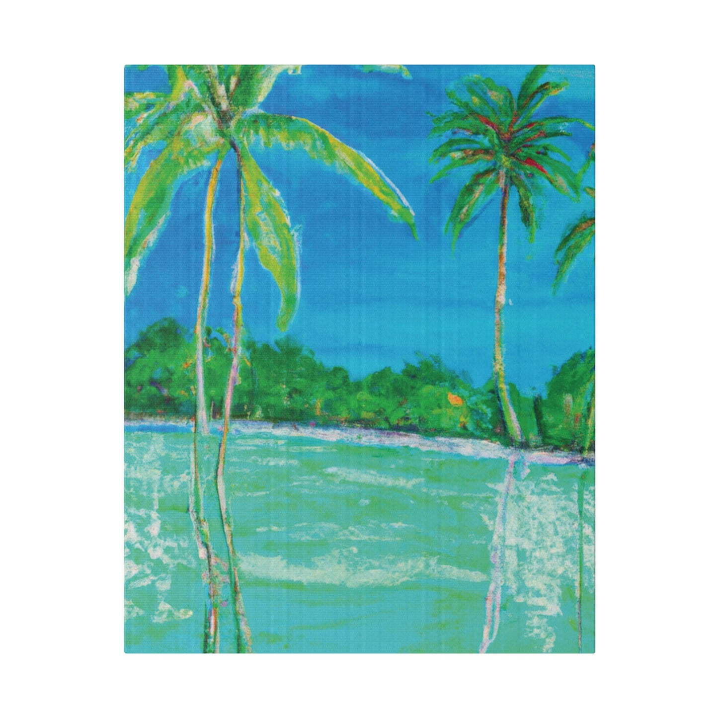 5185A - Bahamas Ocean Painting Print | Bahamas | Ocean | Beach | Poster | Home Decor | Wall Art | Canvas