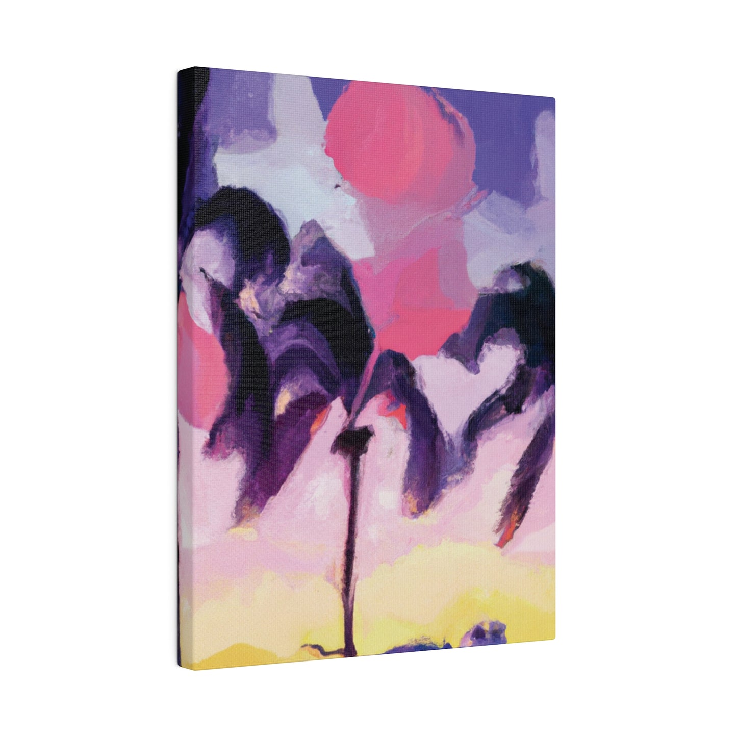 8189L - Miami Beach Sunset Painting Print | Miami | Beach | Sunset | Poster | Home Decor | Wall Art | Canvas