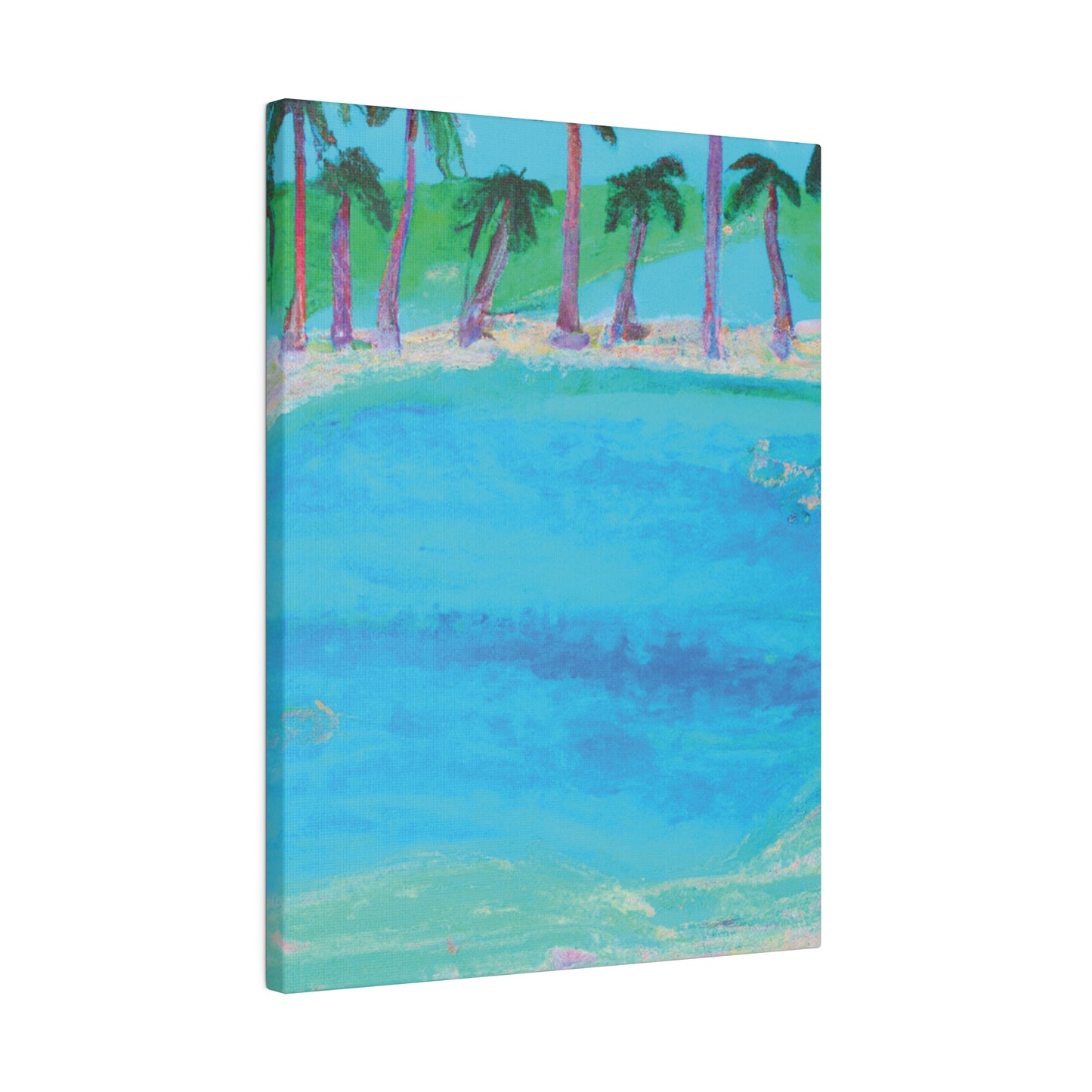 7907S - Bahamas Ocean Painting Print | Bahamas | Ocean | Beach | Poster | Home Decor | Wall Art | Canvas