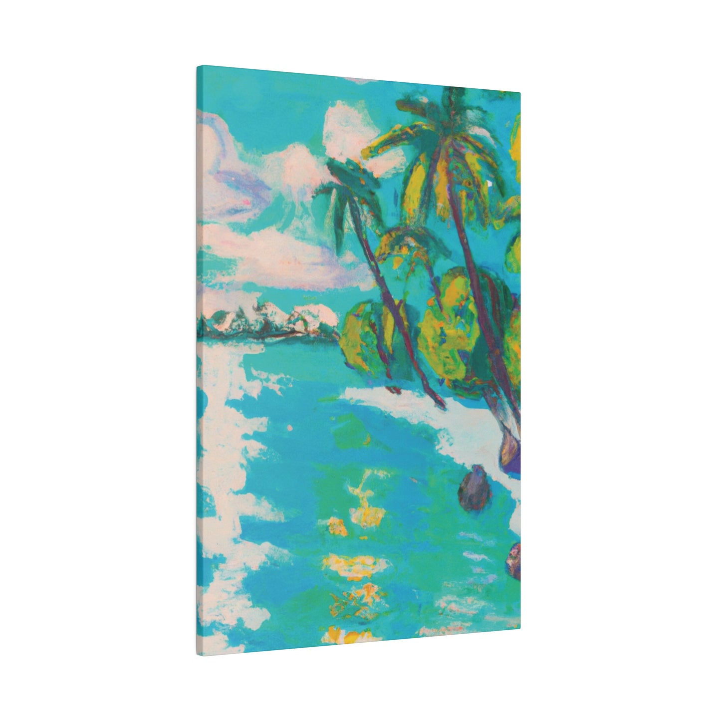 1787U - Bahamas Ocean Painting Print | Bahamas | Ocean | Beach | Poster | Home Decor | Wall Art | Canvas