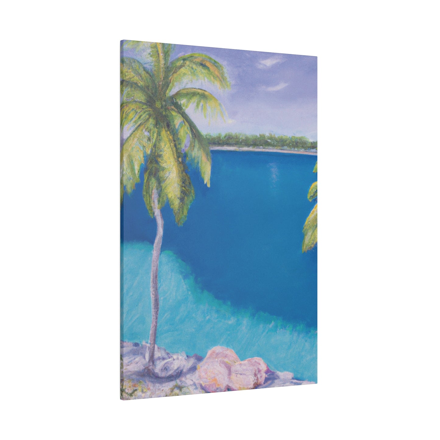 8739X - Bahamas Ocean Painting Print | Bahamas | Ocean | Beach | Poster | Home Decor | Wall Art | Canvas