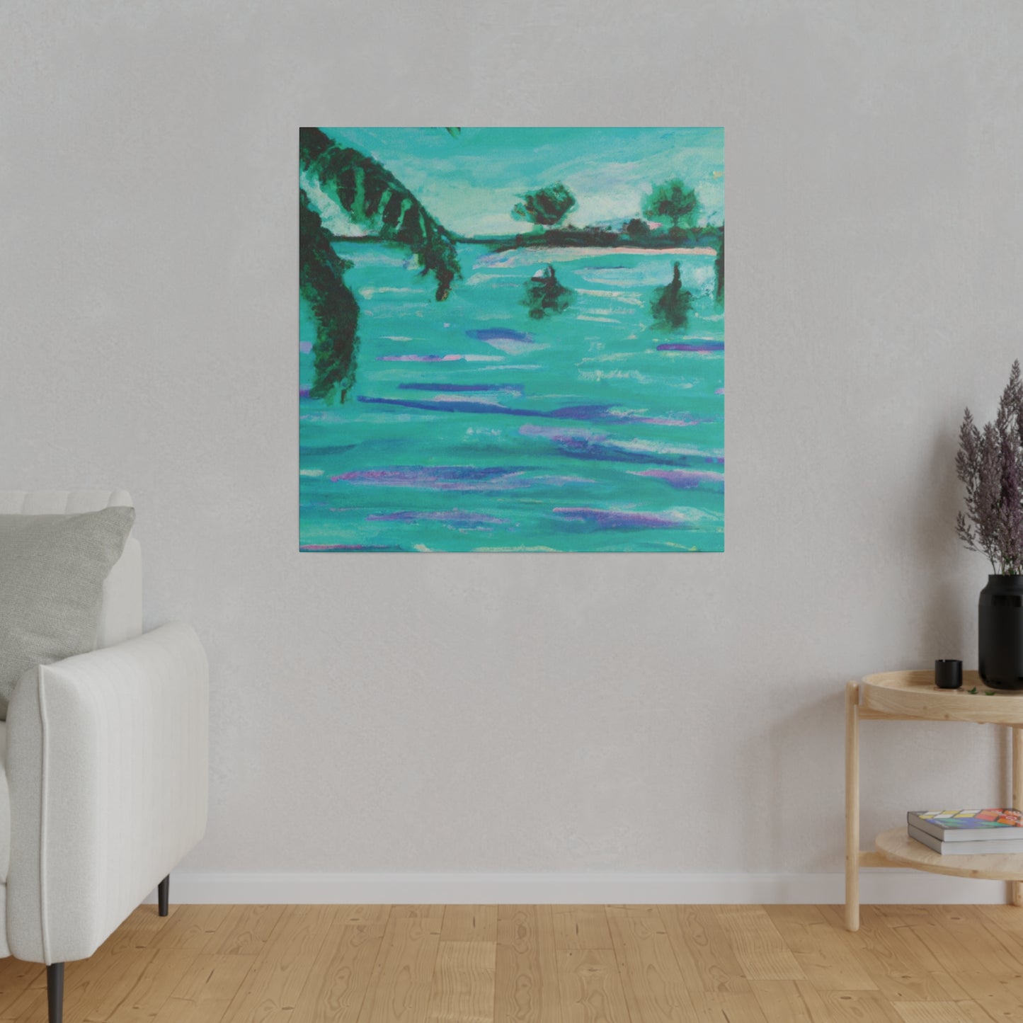 4157C - Bahamas Ocean Painting Print | Bahamas | Ocean | Beach | Poster | Home Decor | Wall Art | Canvas