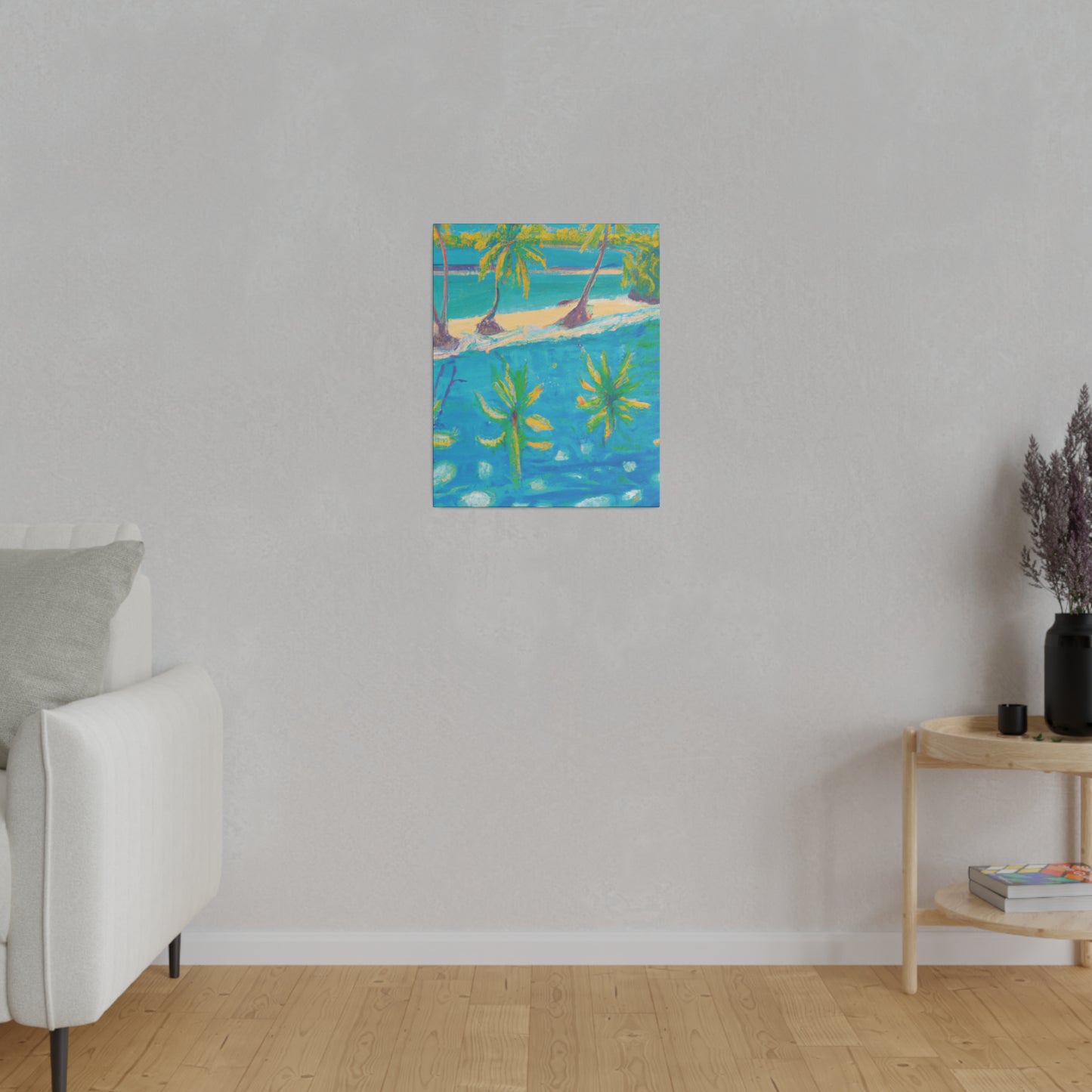 4825R - Bahamas Ocean Painting Print | Bahamas | Ocean | Beach | Poster | Home Decor | Wall Art | Canvas