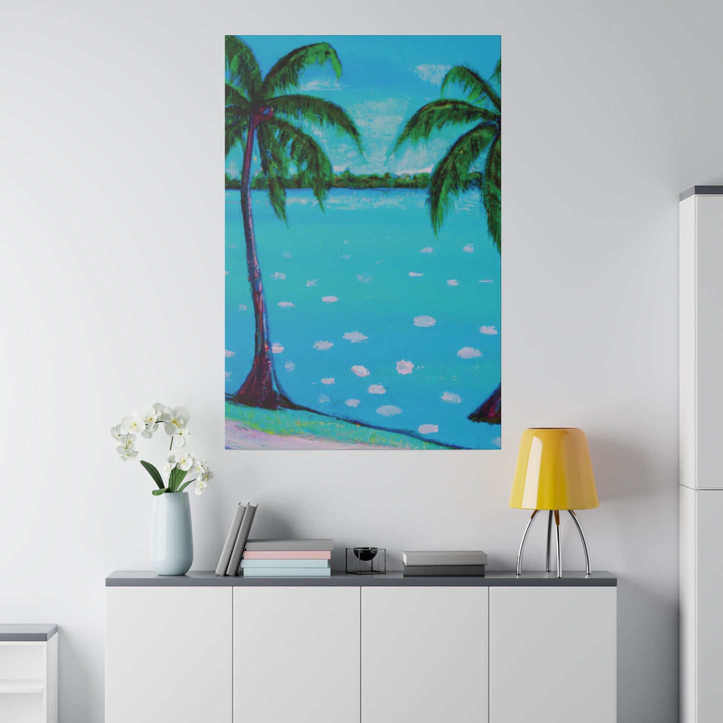 3287X - Bahamas Ocean Painting Print | Bahamas | Ocean | Beach | Poster | Home Decor | Wall Art | Canvas