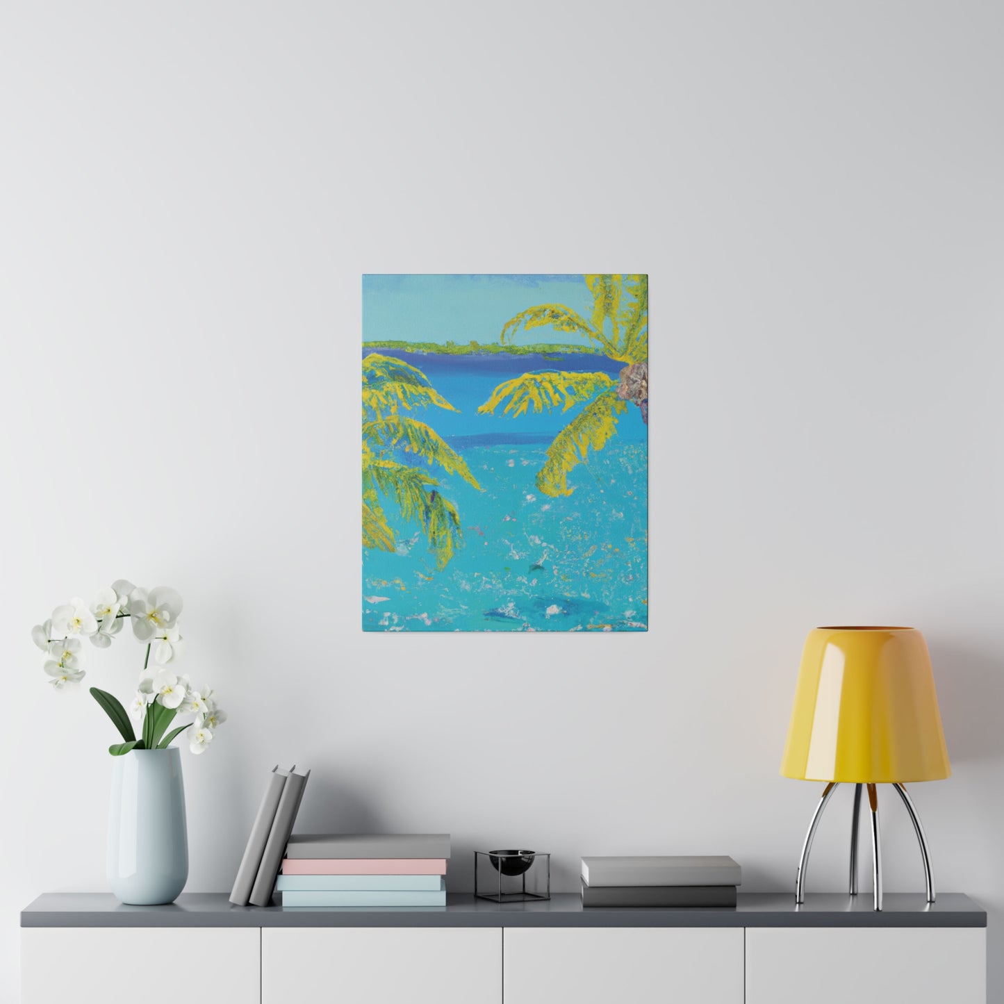 9282F - Bahamas Ocean Painting Print | Bahamas | Ocean | Beach | Poster | Home Decor | Wall Art | Canvas