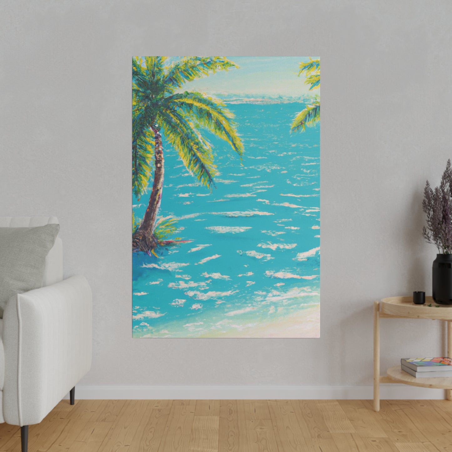 9501E - Bahamas Ocean Painting Print | Bahamas | Ocean | Beach | Poster | Home Decor | Wall Art | Canvas