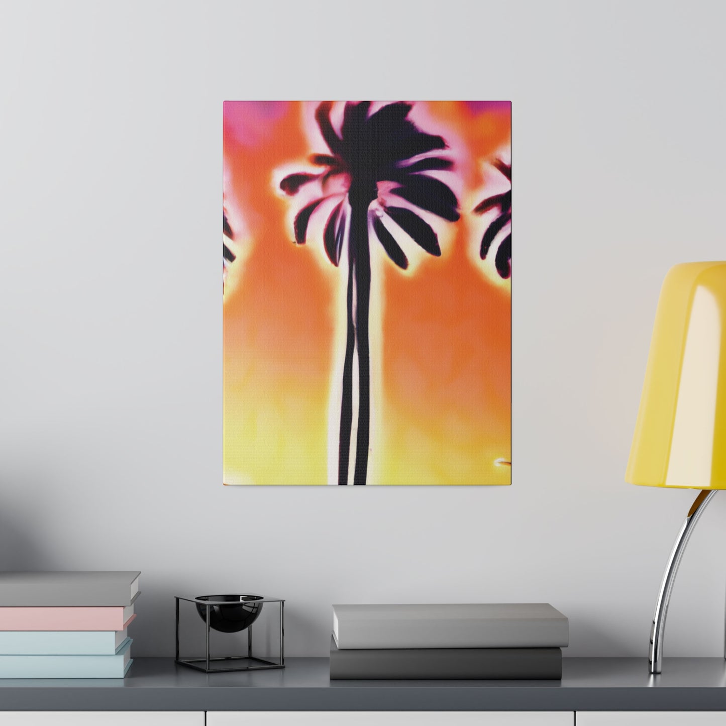 3814X - Miami Beach Sunset Painting Print | Miami | Beach | Sunset | Poster | Home Decor | Wall Art | Canvas