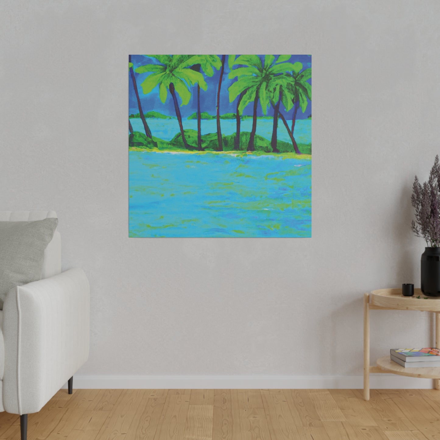 3148Z - Bahamas Ocean Painting Print | Bahamas | Ocean | Beach | Poster | Home Decor | Wall Art | Canvas