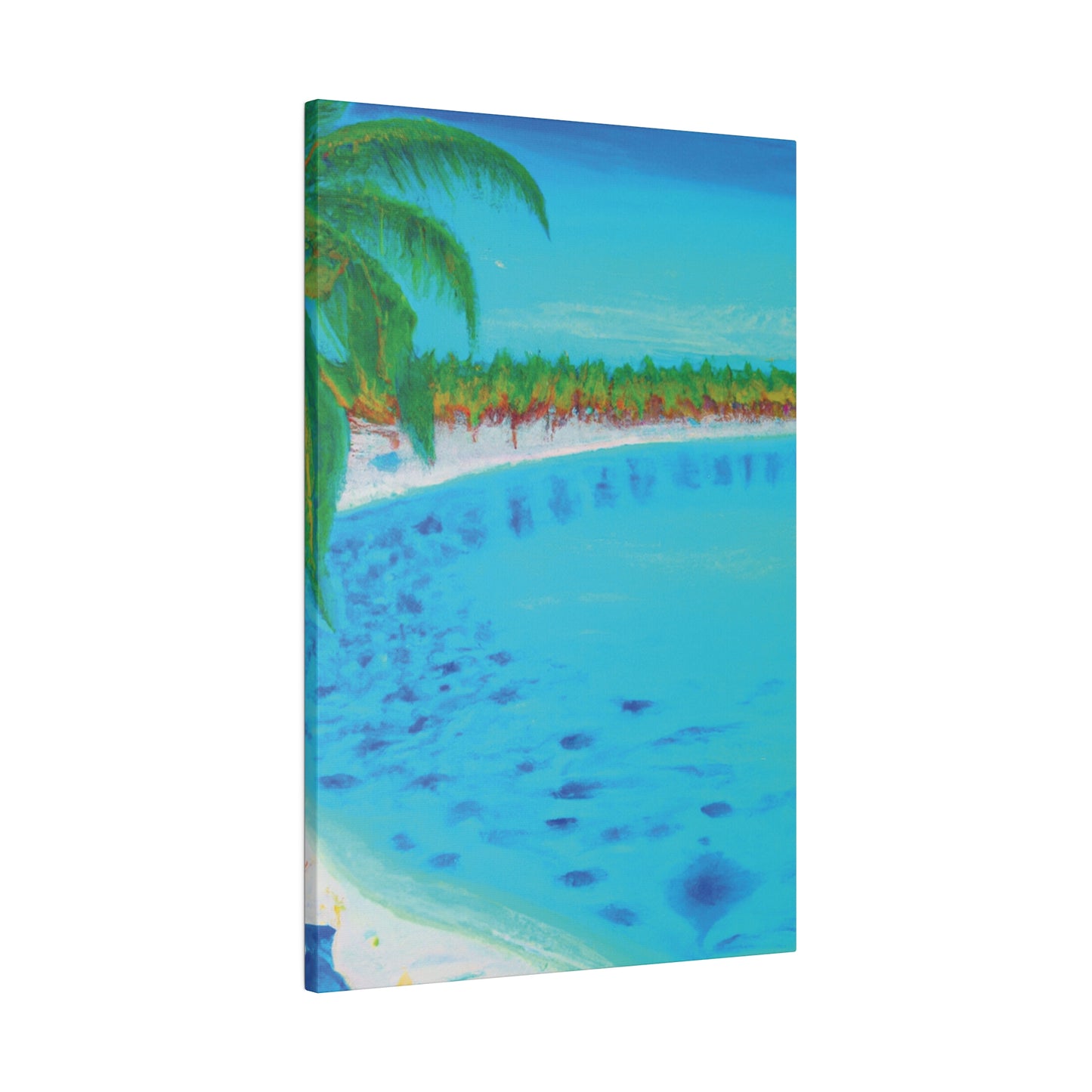 9677R - Bahamas Ocean Painting Print | Bahamas | Ocean | Beach | Poster | Home Decor | Wall Art | Canvas