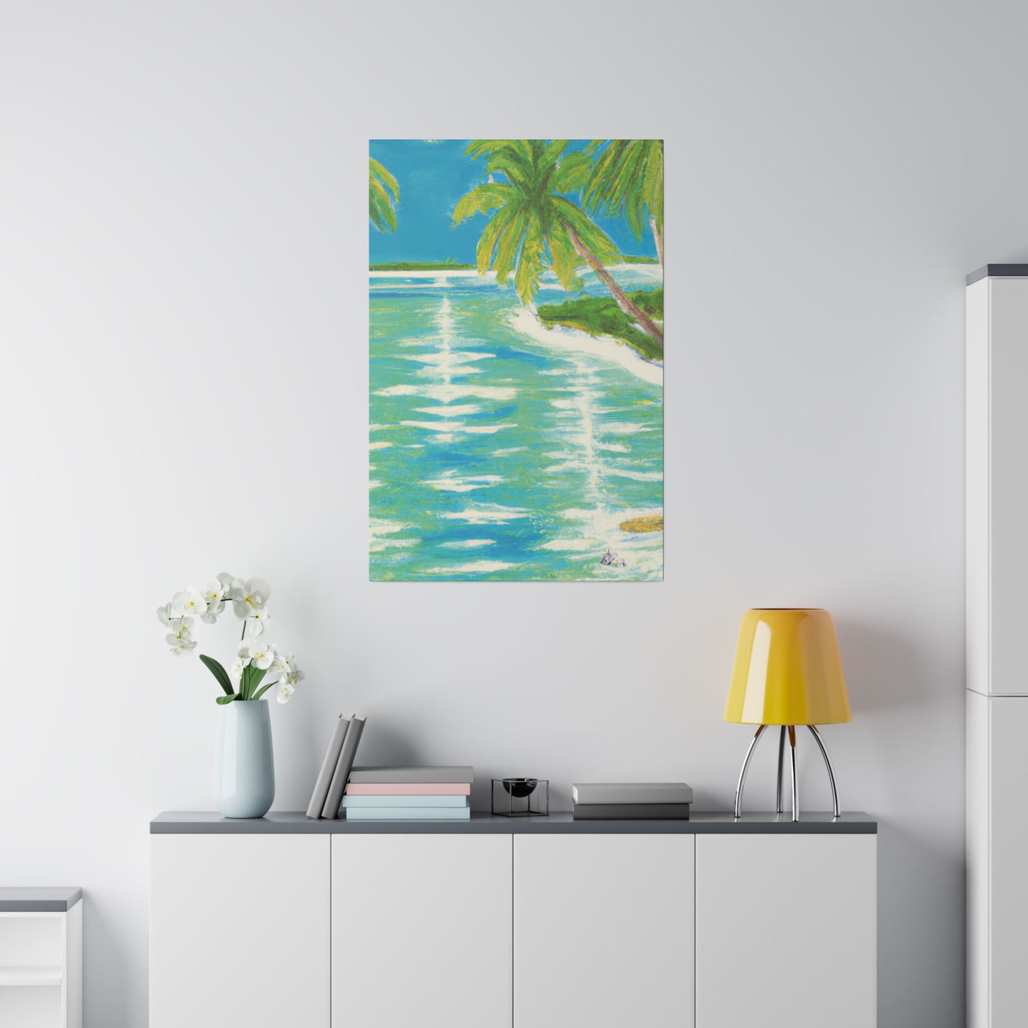 9482A - Bahamas Ocean Painting Print | Bahamas | Ocean | Beach | Poster | Home Decor | Wall Art | Canvas