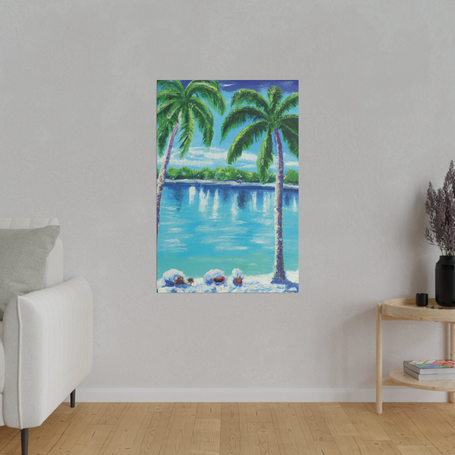 4482N - Bahamas Ocean Painting Print | Bahamas | Ocean | Beach | Poster | Home Decor | Wall Art | Canvas