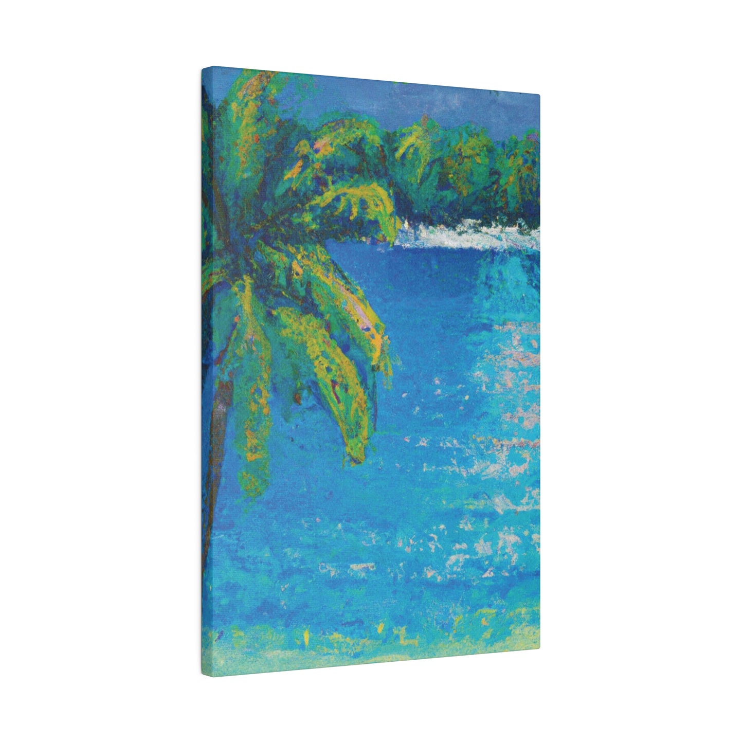 4645A - Bahamas Ocean Painting Print | Bahamas | Ocean | Beach | Poster | Home Decor | Wall Art | Canvas