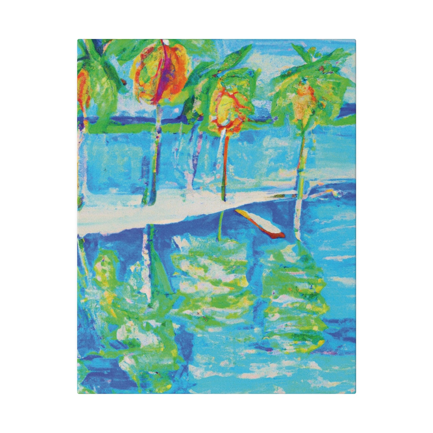 8103Q - Bahamas Ocean Painting Print | Bahamas | Ocean | Beach | Poster | Home Decor | Wall Art | Canvas